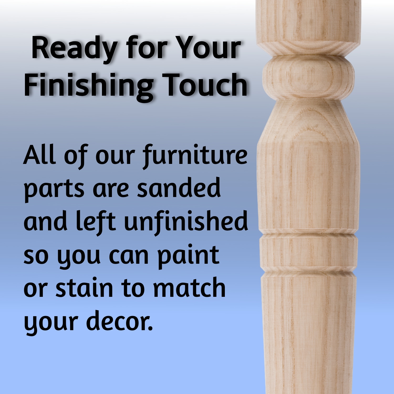 Waddell 2572 Wood-Table-Legs - View #5