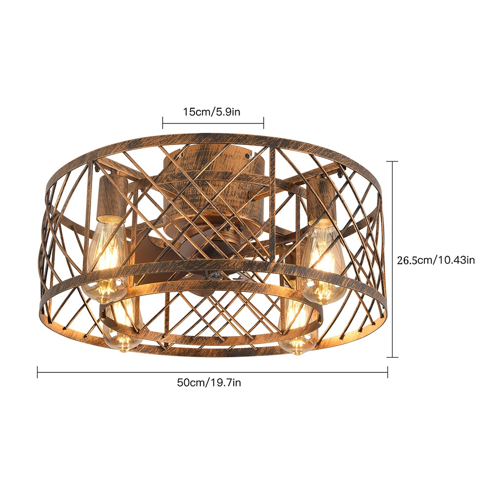 Oukaning HG-HCX4559-414US Ceiling-Fans - View #4