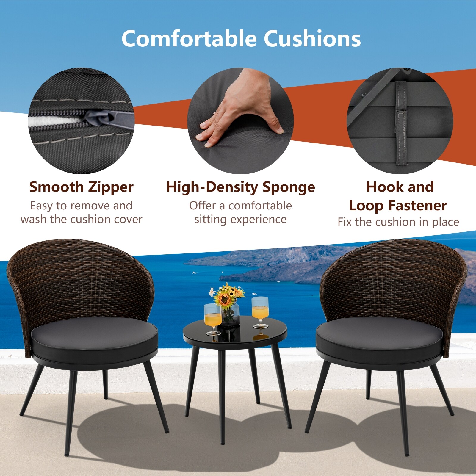 Slickblue D-CO-NB89201PN Patio-Conversation-Sets - View #6