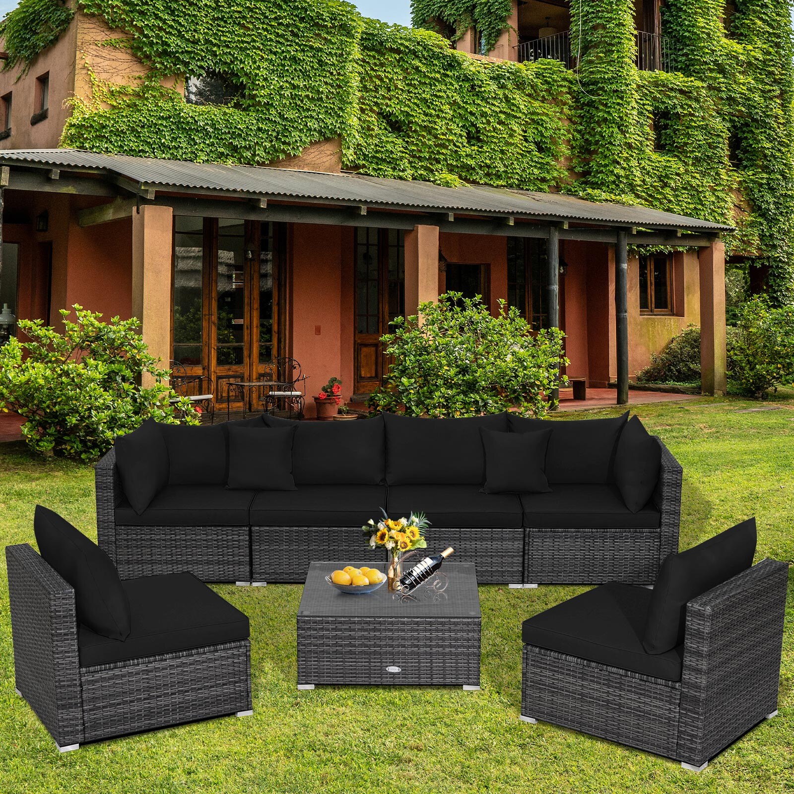 Forclover HBV-439DK Patio-Conversation-Sets - View #2