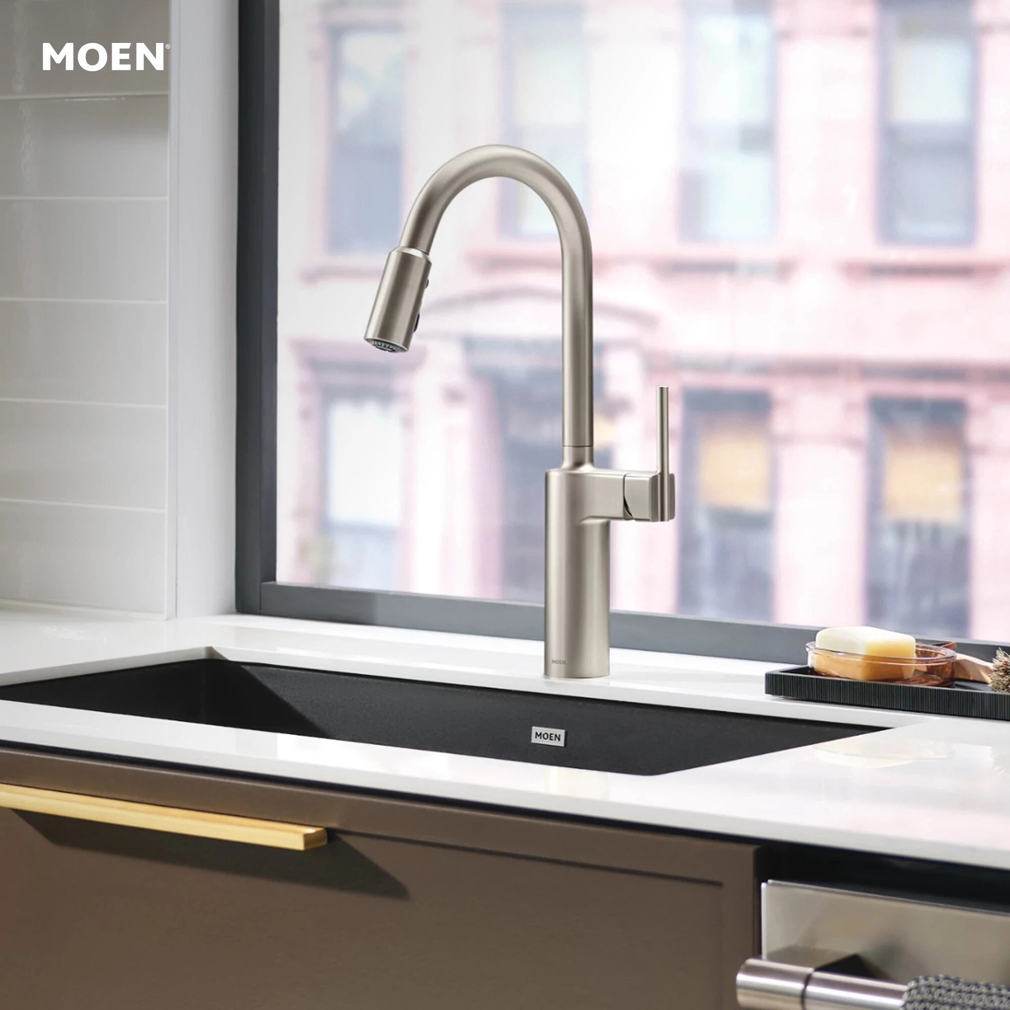 Moen 87463EWSRS Kitchen-Faucets - View #2