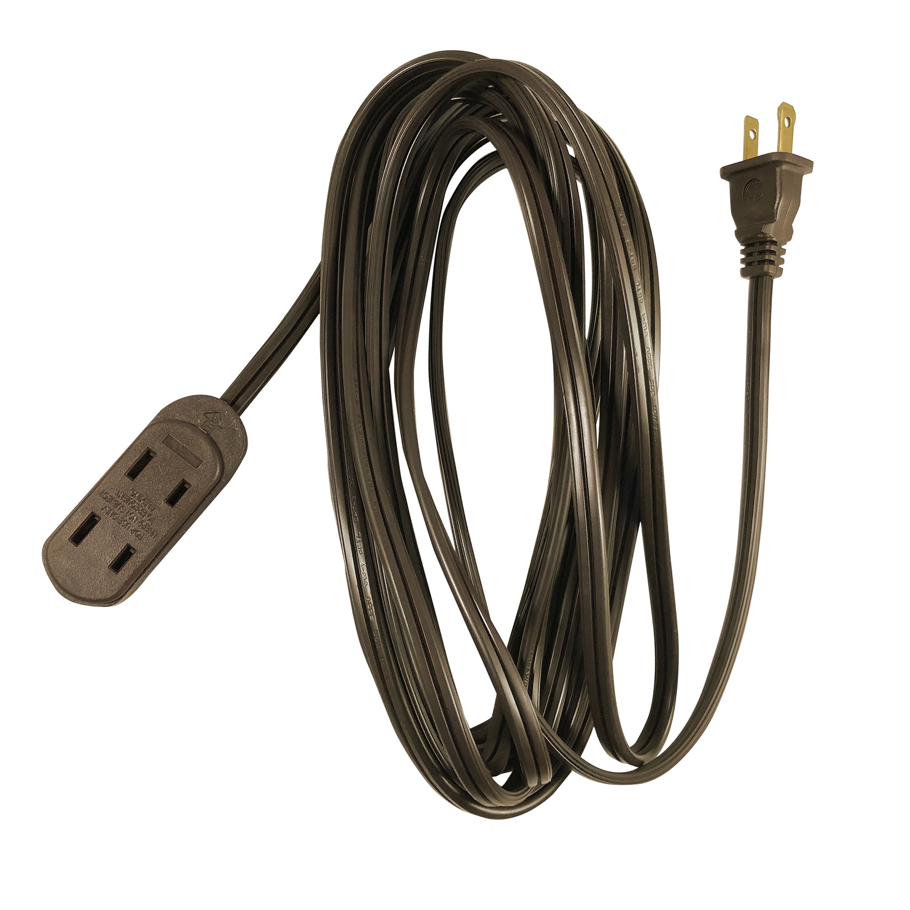 Project Source Indoor 6-ft 16 / 2-Prong Indoor Spt-2 Light Duty General Extension  Cord in the Extension Cords department at
