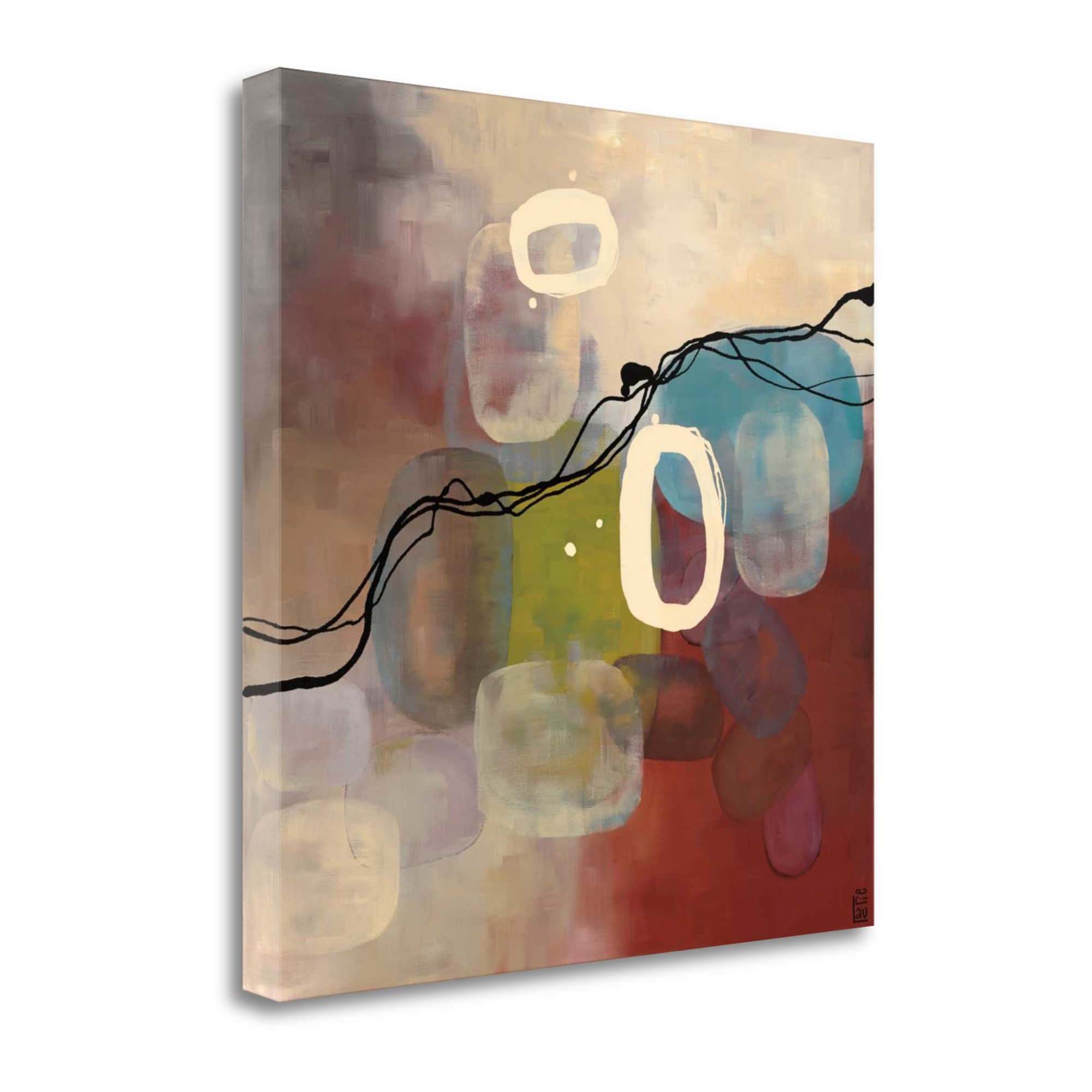 Tangletown Fine Art CA316288-3030C Spring Retrospective Laurie Maitland 30-in H x 30-in W Abstract Print on Canvas