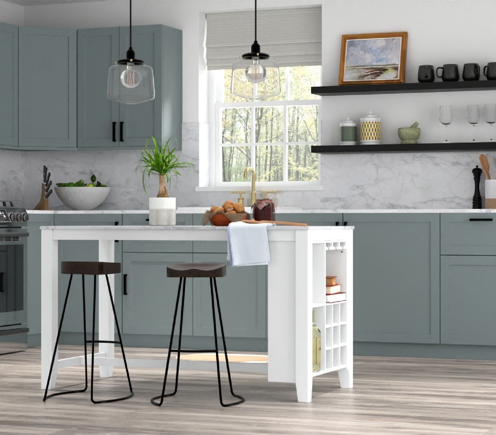 Carolina Cottage CF3011CHETBK stools - View #12