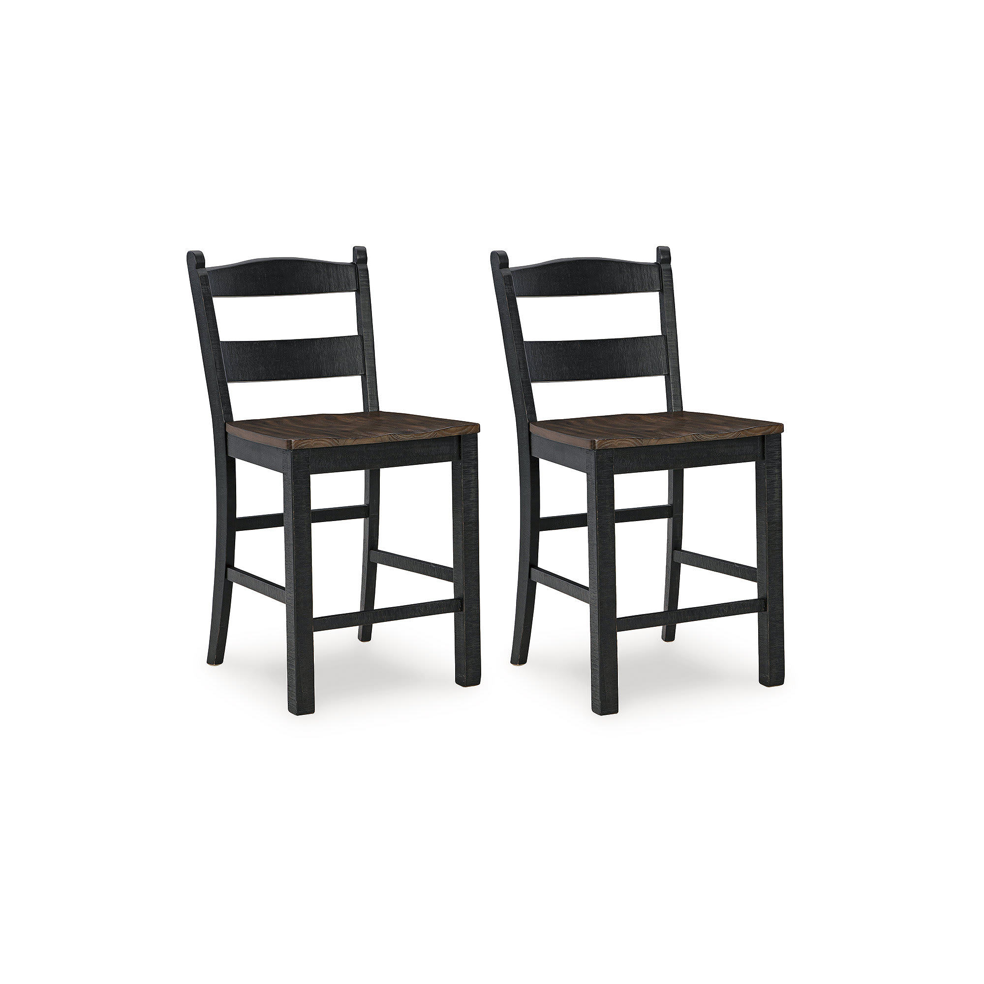 Signature Design by Ashley FD546-724 Valebeck Brown Counter Height Barstool Set of 2