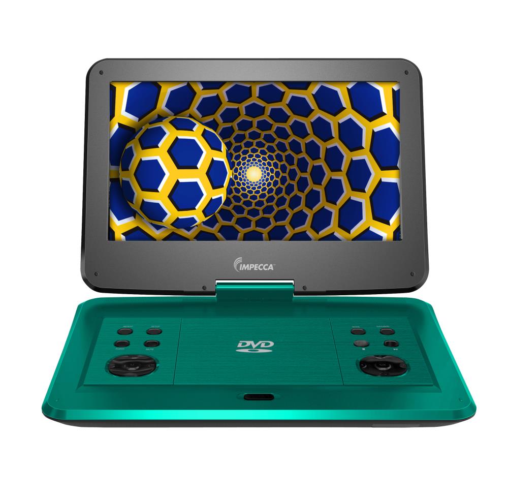 Impecca 720P DVD Player (Tropical Teal) at