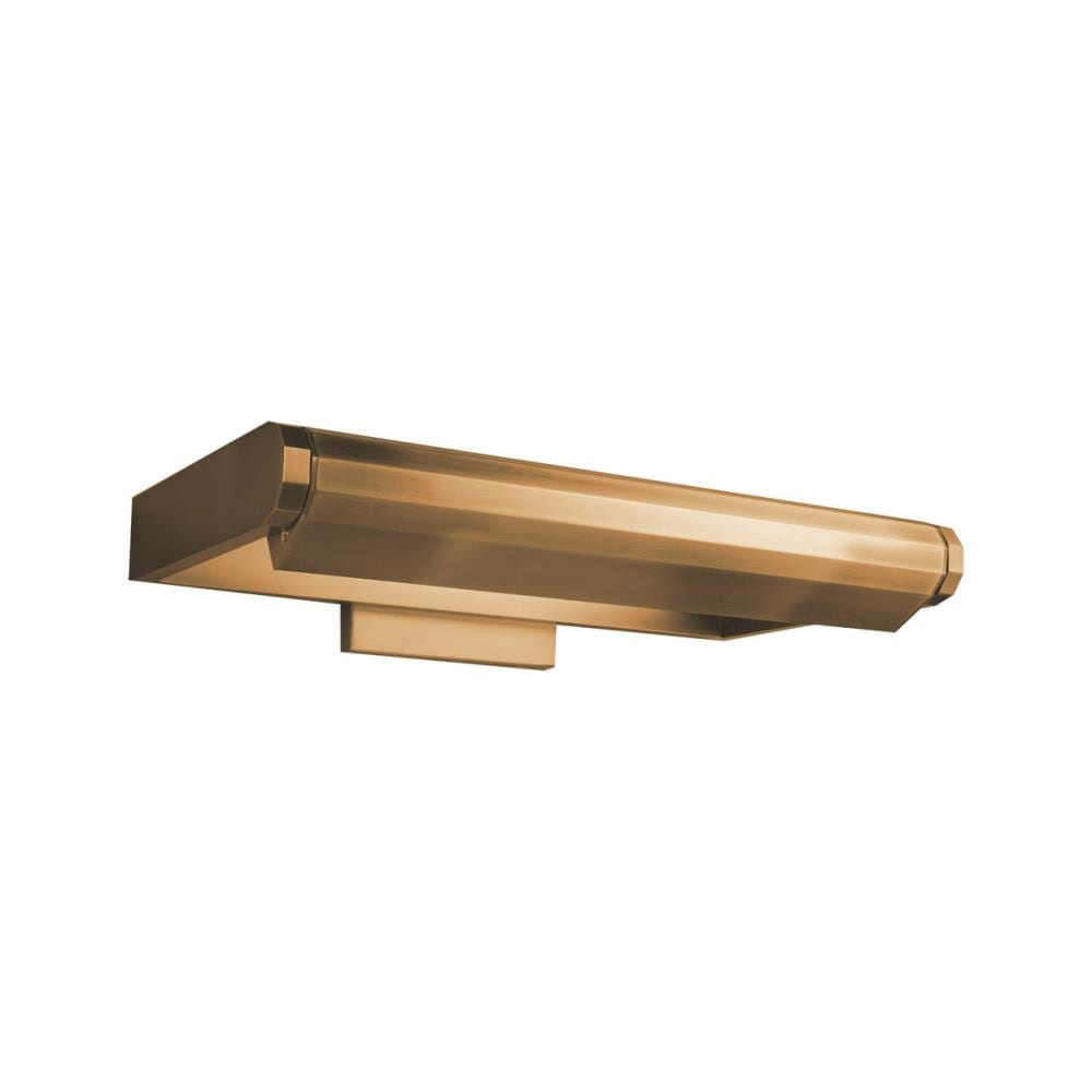 dweLED PL-50017-AB Kent Aged Brass LED Hardwired Picture Light