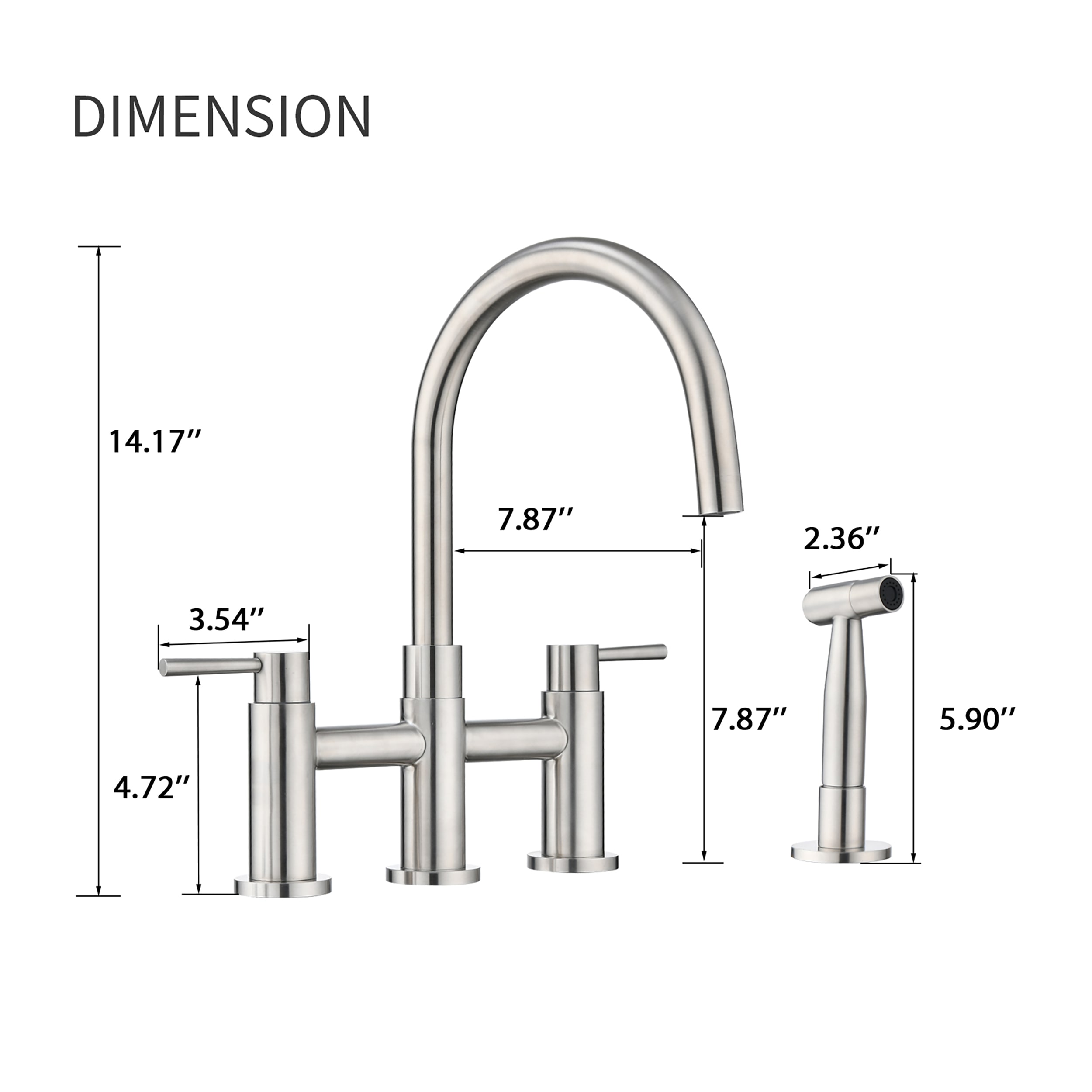 CASAINC CASA02GP14NS Kitchen-Faucets - View #5