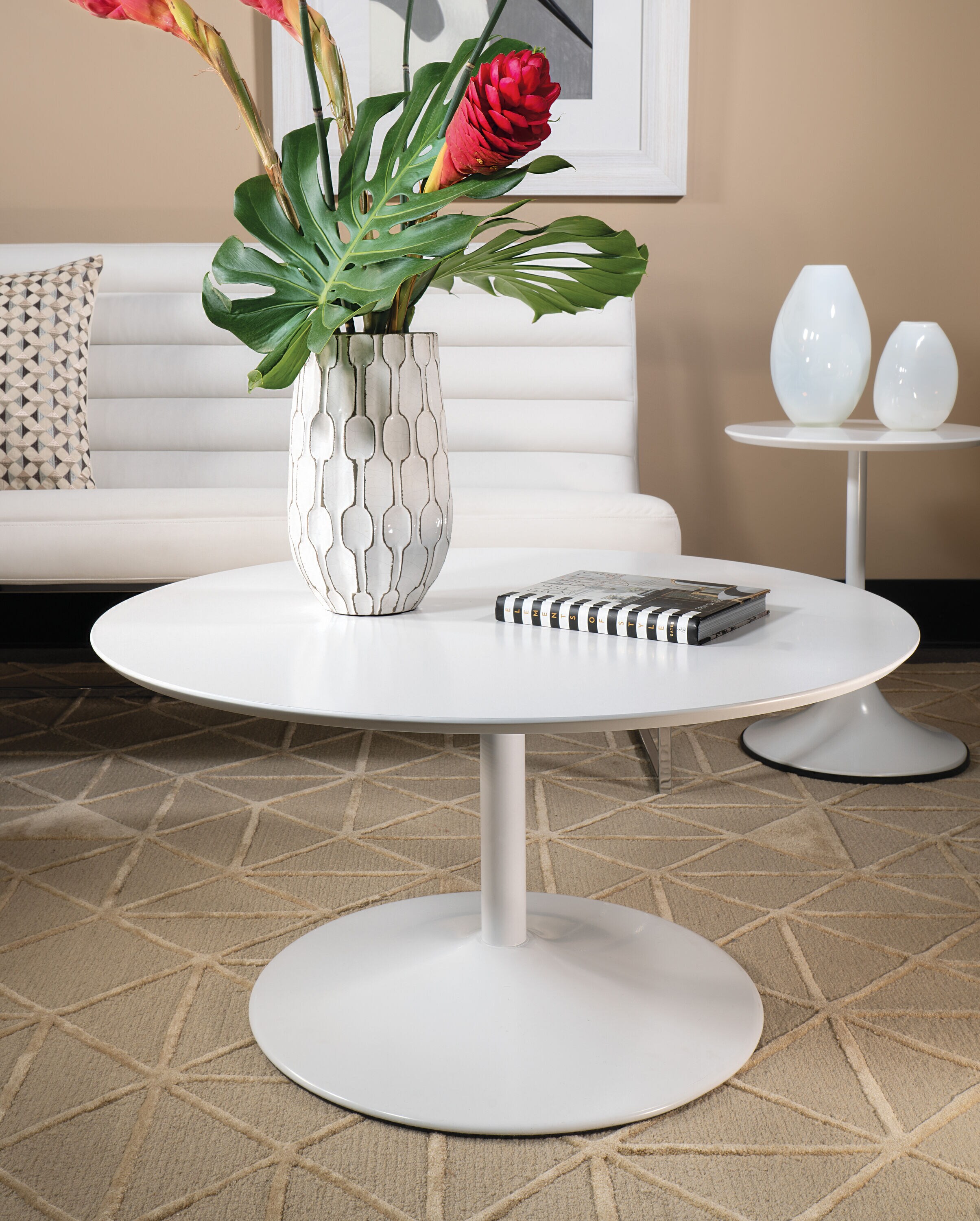 OSP Home Furnishings FLWA2140-WHT Coffee-Tables - View #6