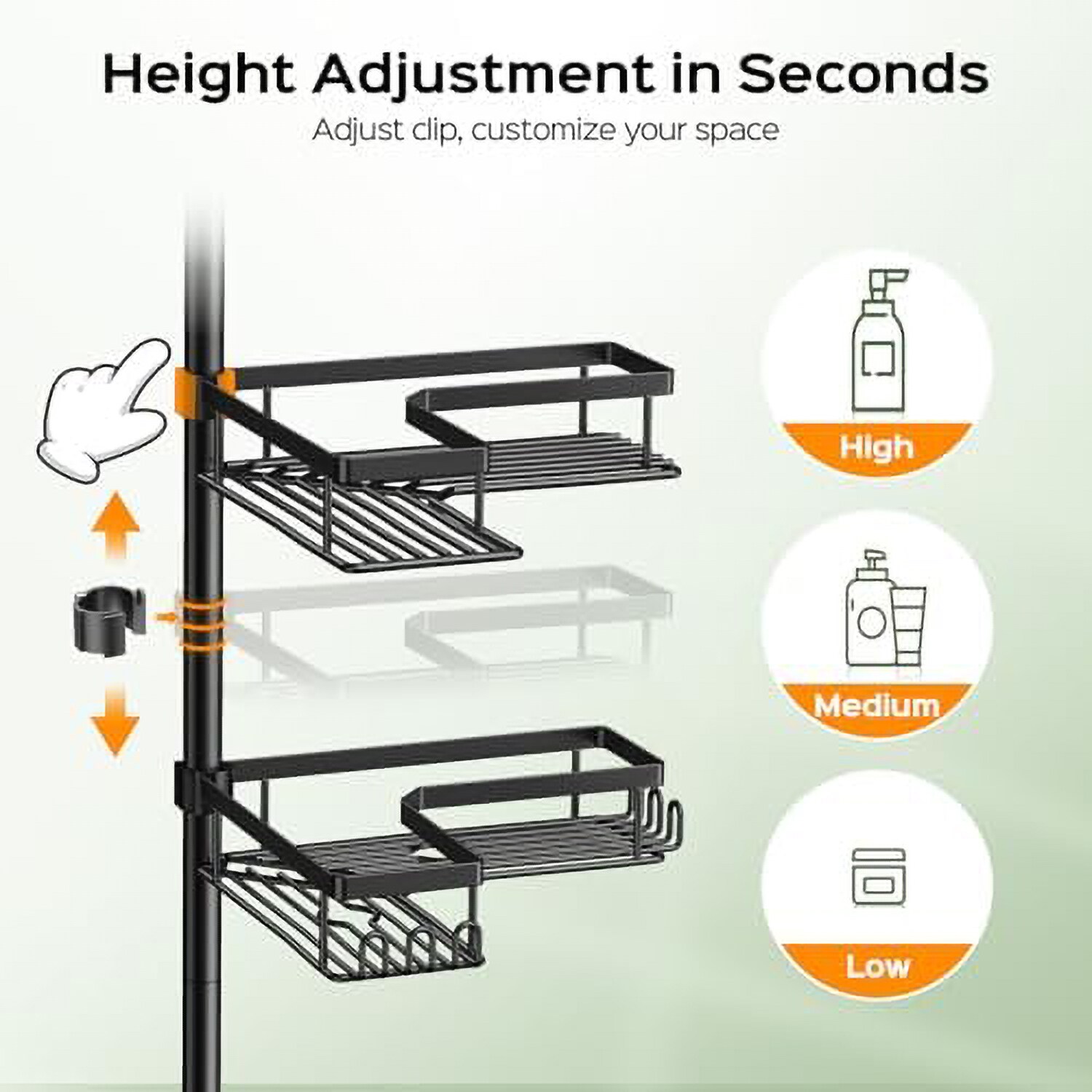 Misopily LMS1224B21 Bathroom-Shelves - View #4