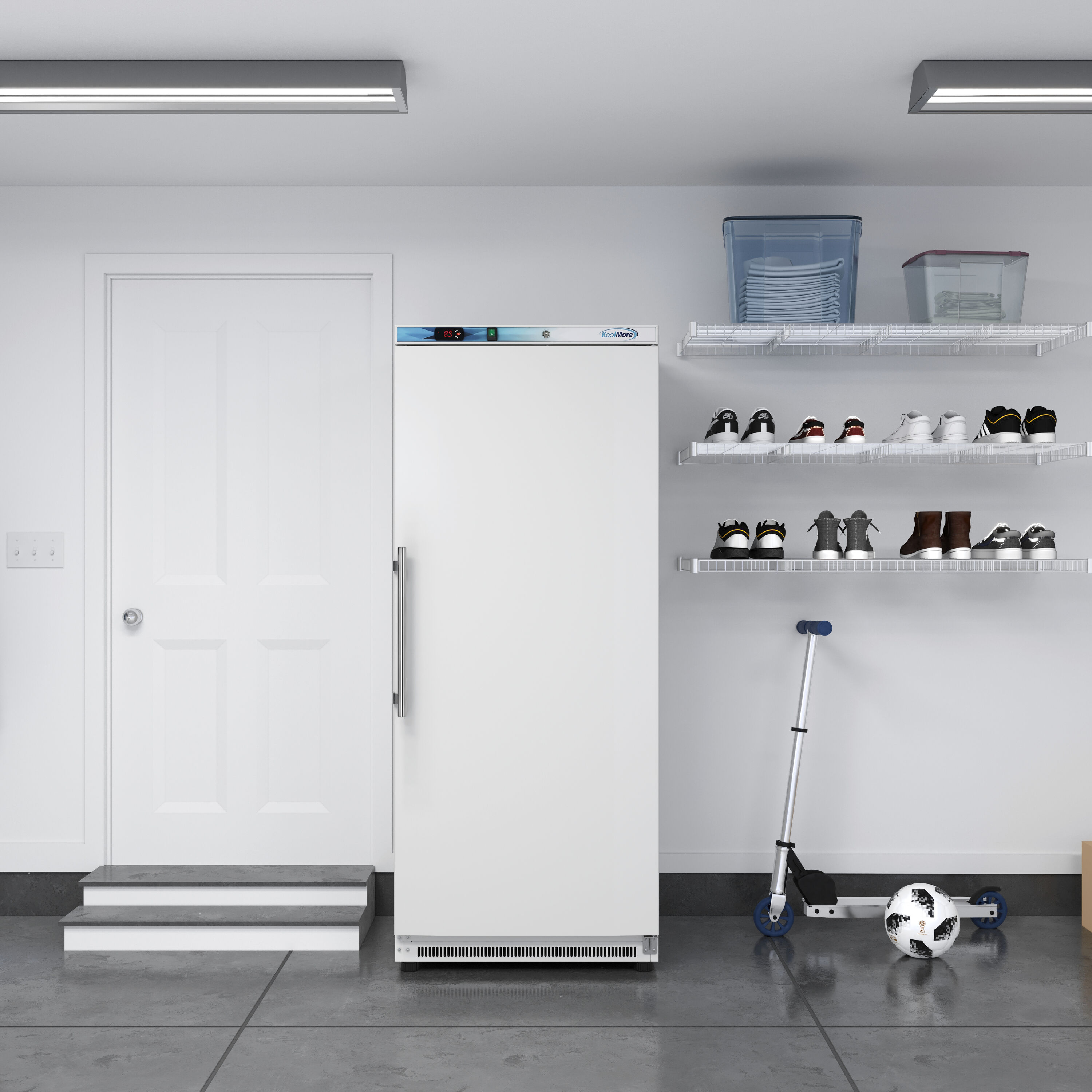 KoolMore LOW-KM-FMD20WH Commercial-Freezers - View #7