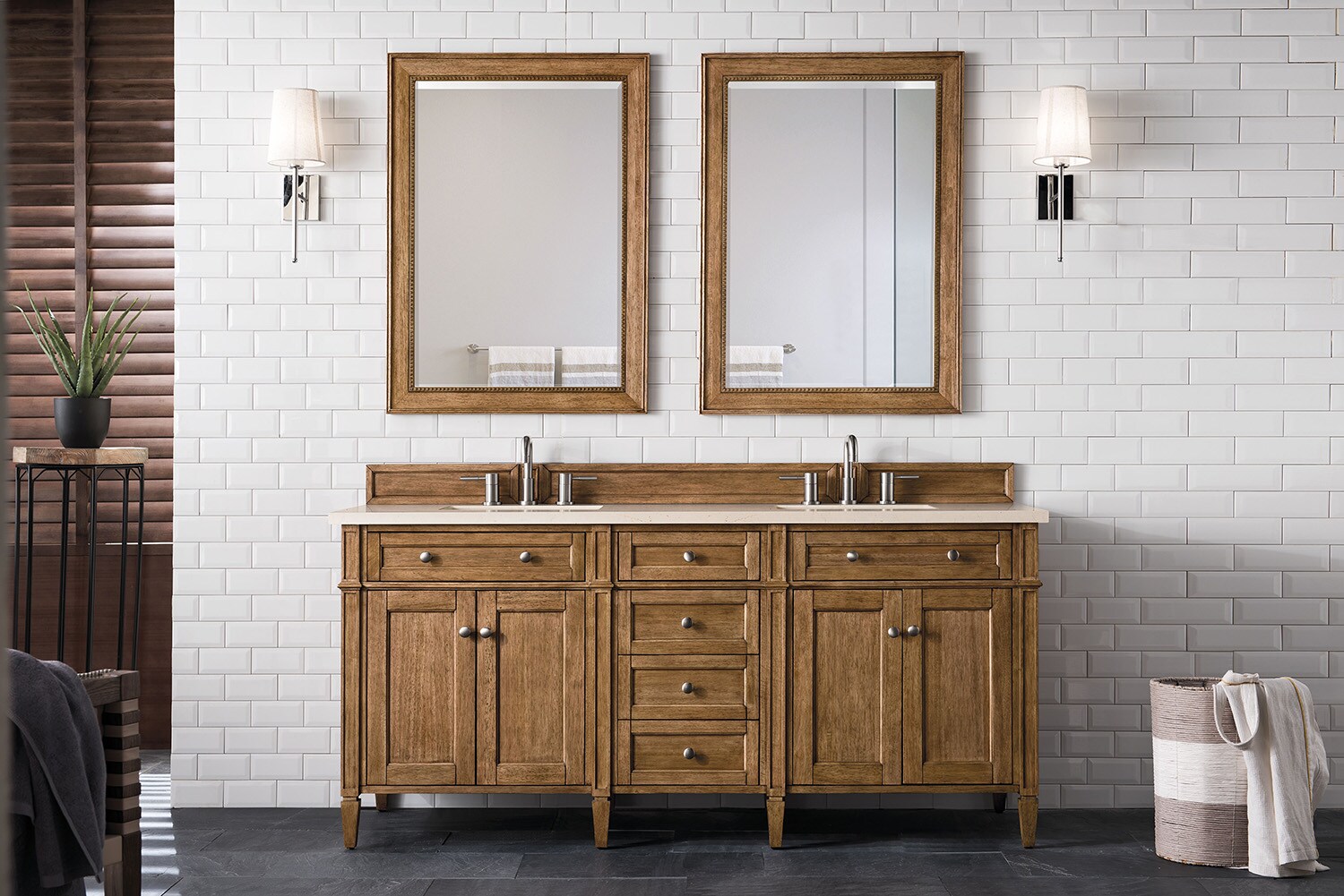 James Martin Vanities 650-V72-SBR-3EMR Bath-Vanity-Combo - View #2