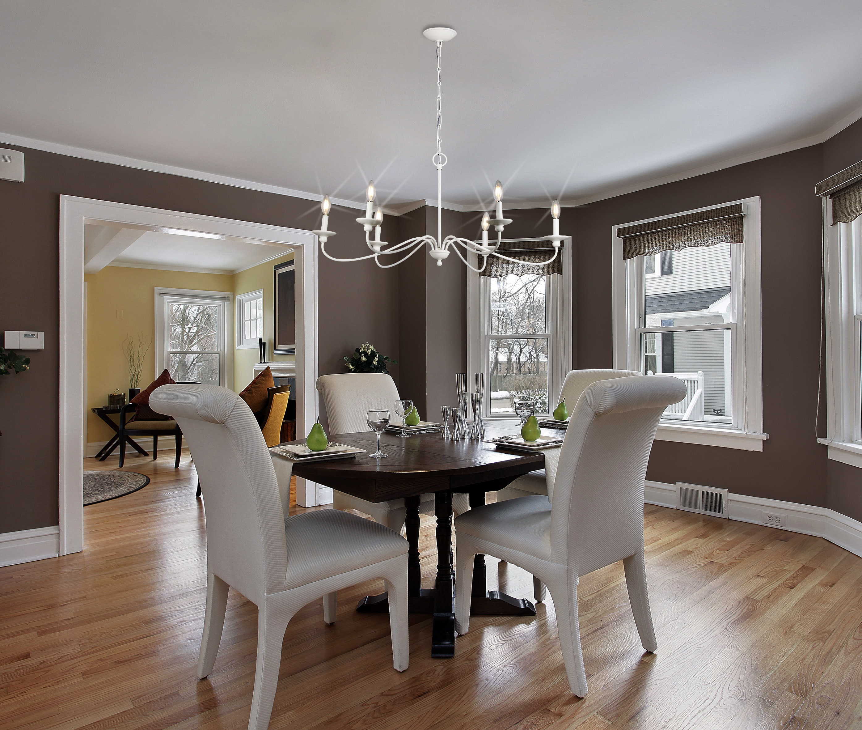 allen + roth KMM9106AX-01 WH Pendant-Lights - View #4