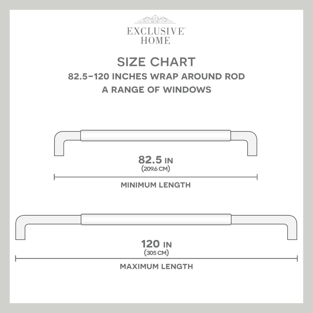 Exclusive Home ER1022-04 66120 Curtain-Rods - View #5