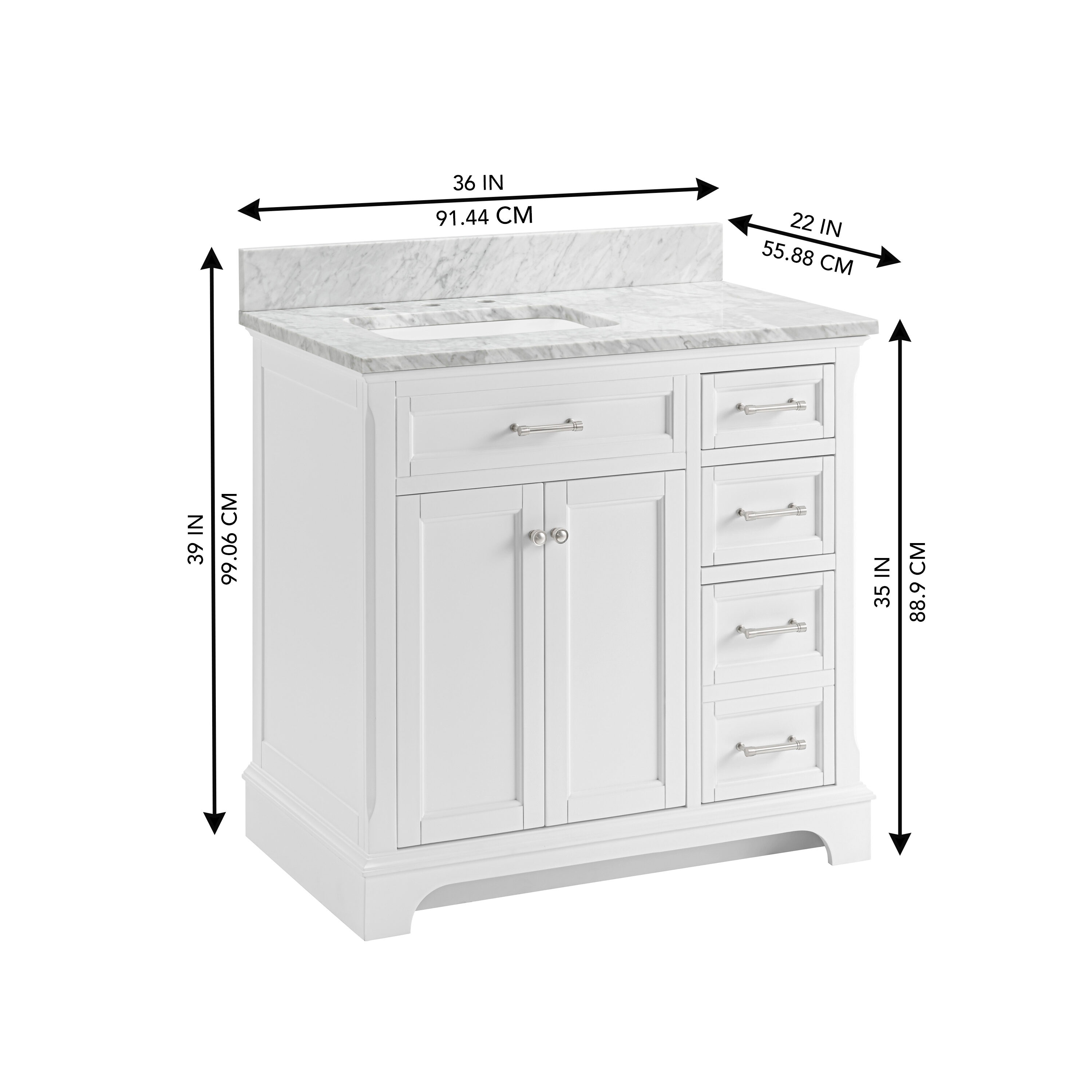 allen + roth 2026VA-36-201L Bath-Vanity-Combo - View #17