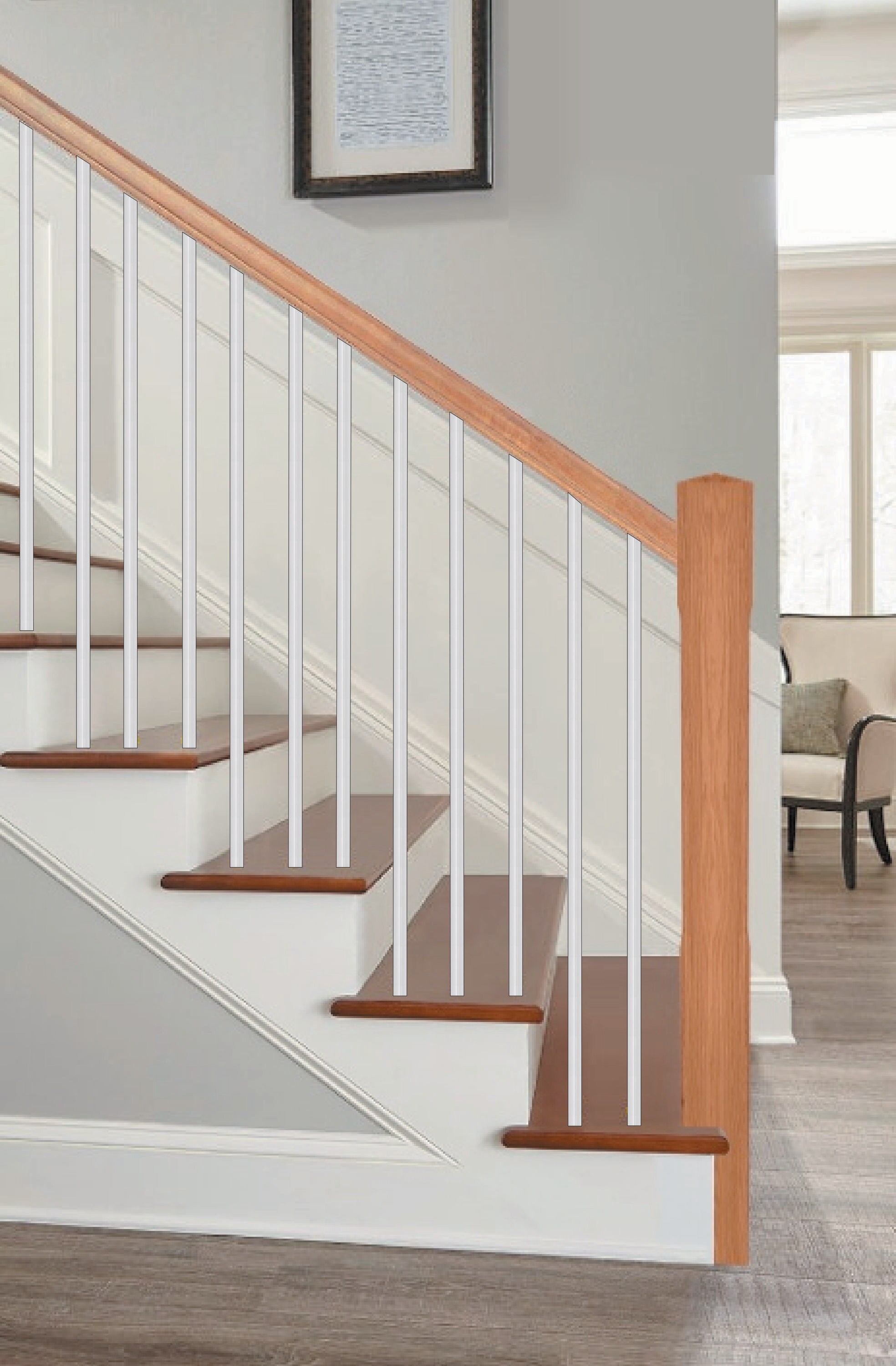 Crown Heritage 4509058SS08 Interior-Stairpart-Balusters - View #4