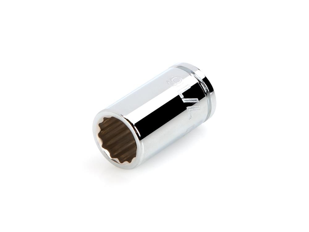 TEKTON SHD12211 3/8-in Drive Standard (SAE) 7/16-in Shallow Socket