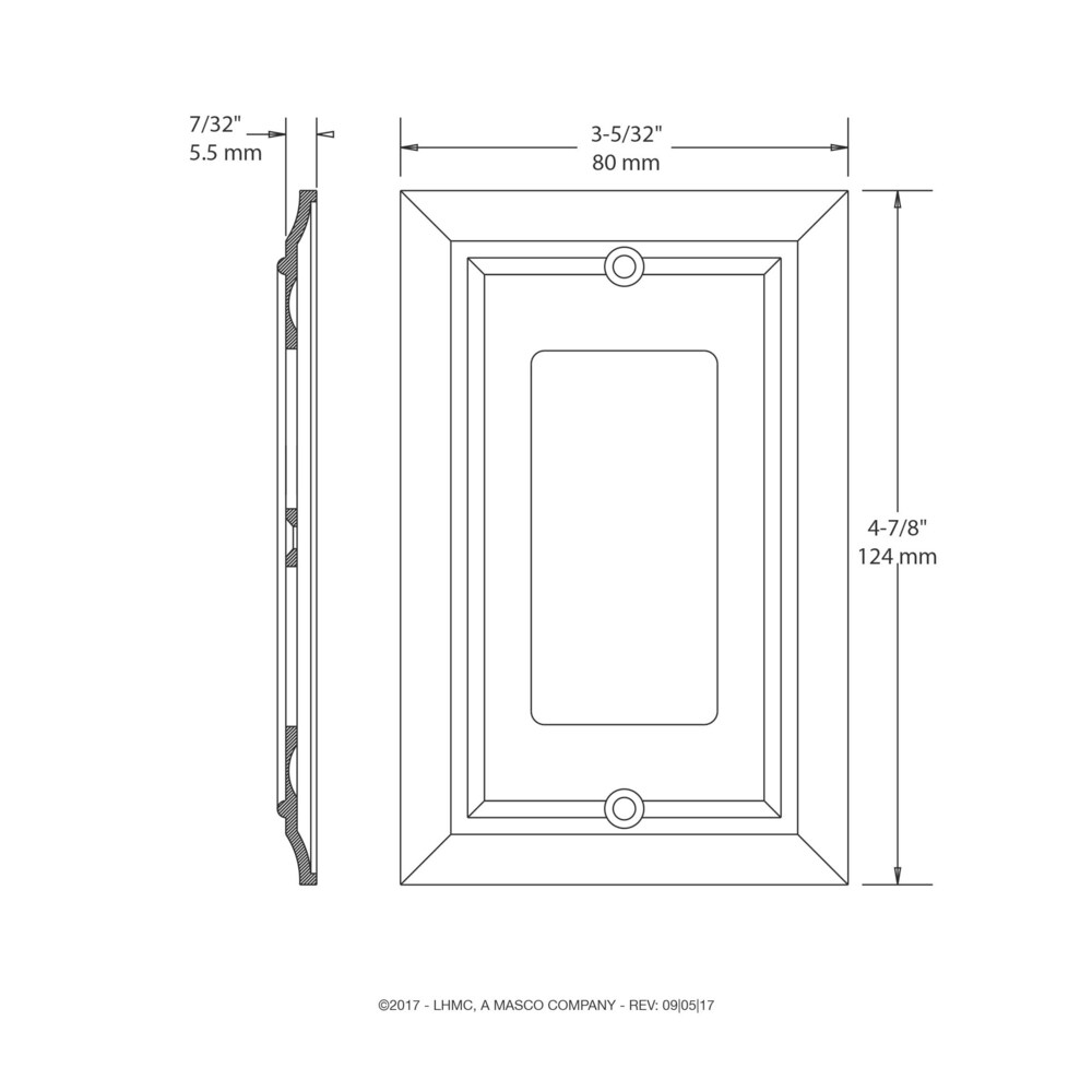 Brainerd W10244-AB-UC Electrical-Wall-Plates - View #5