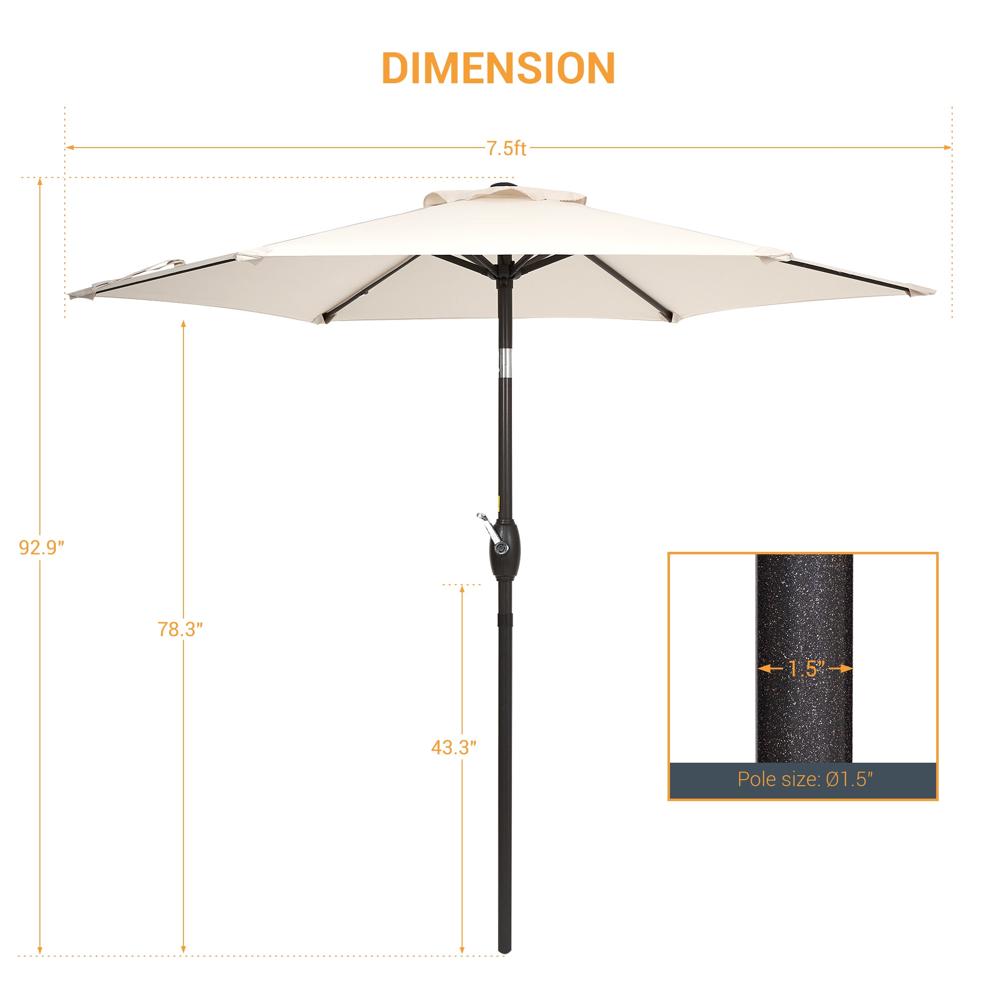 ACEGOSES LW-75BG Umbrellas-2 - View #2