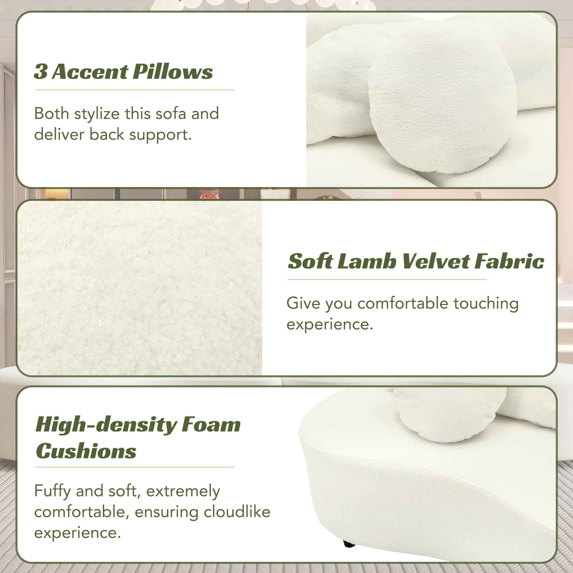 ModernLuxe N719S000860A Sofas-Loveseats - View #3