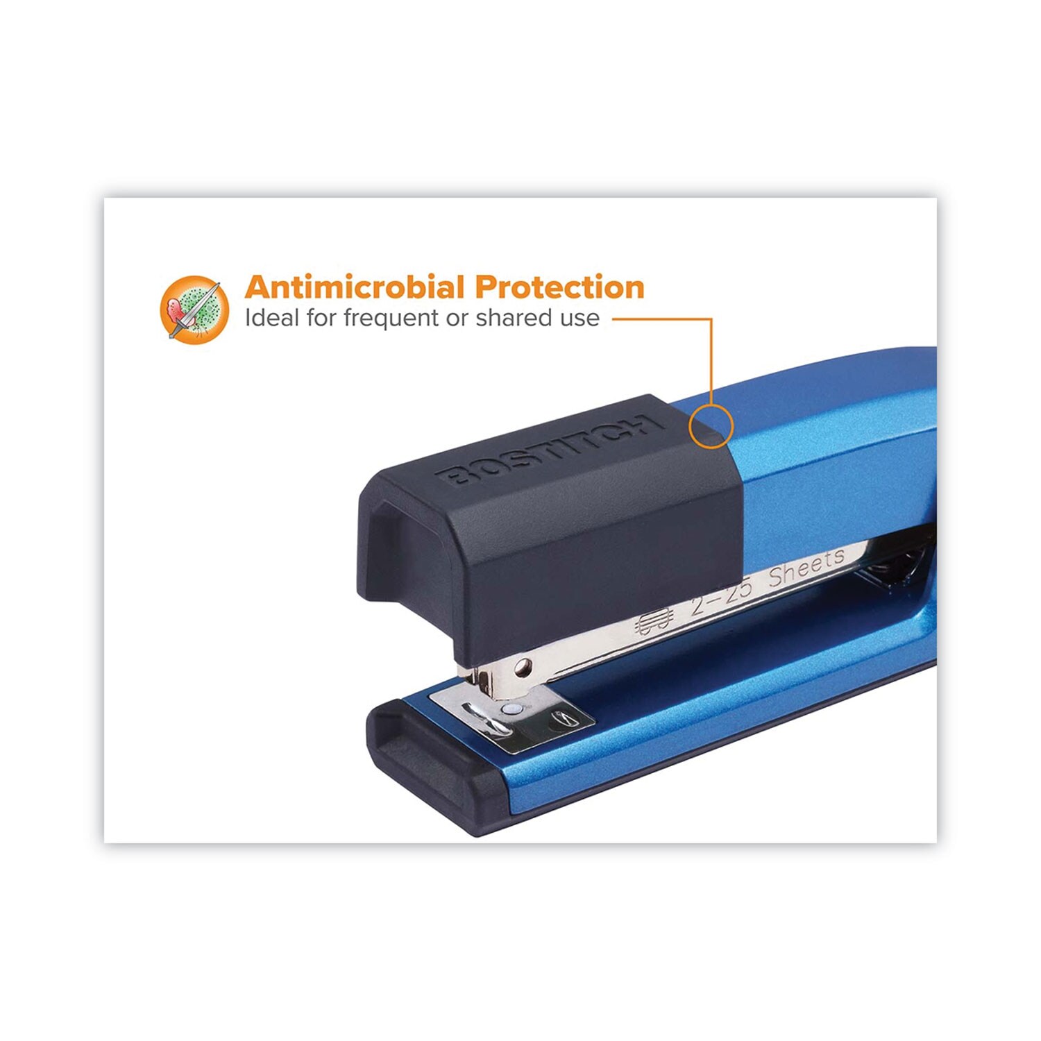 Bostitch ESNBOSB777BLUE Staplers-Hole-Punches - View #3