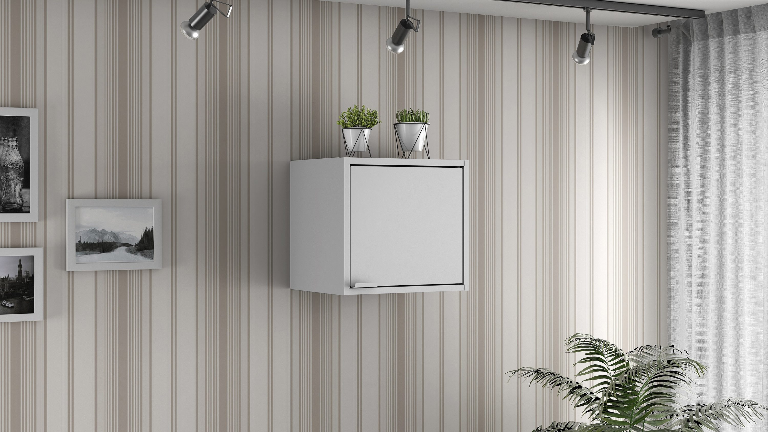 Manhattan Comfort 2-12GMC1 Wall-Mounted-Shelving - View #2
