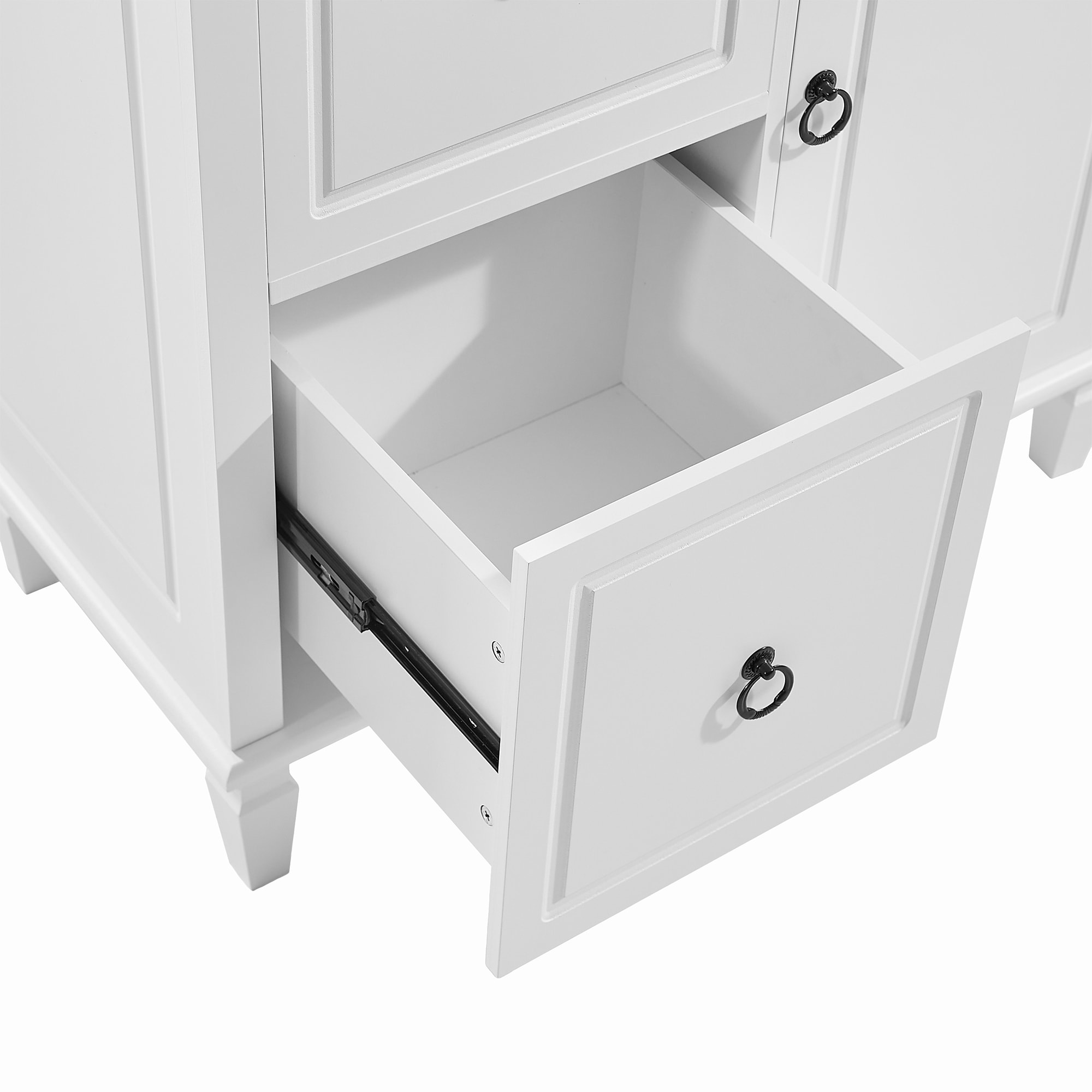 Hrinhom BA09-WHITE Linen-Cabinets - View #7