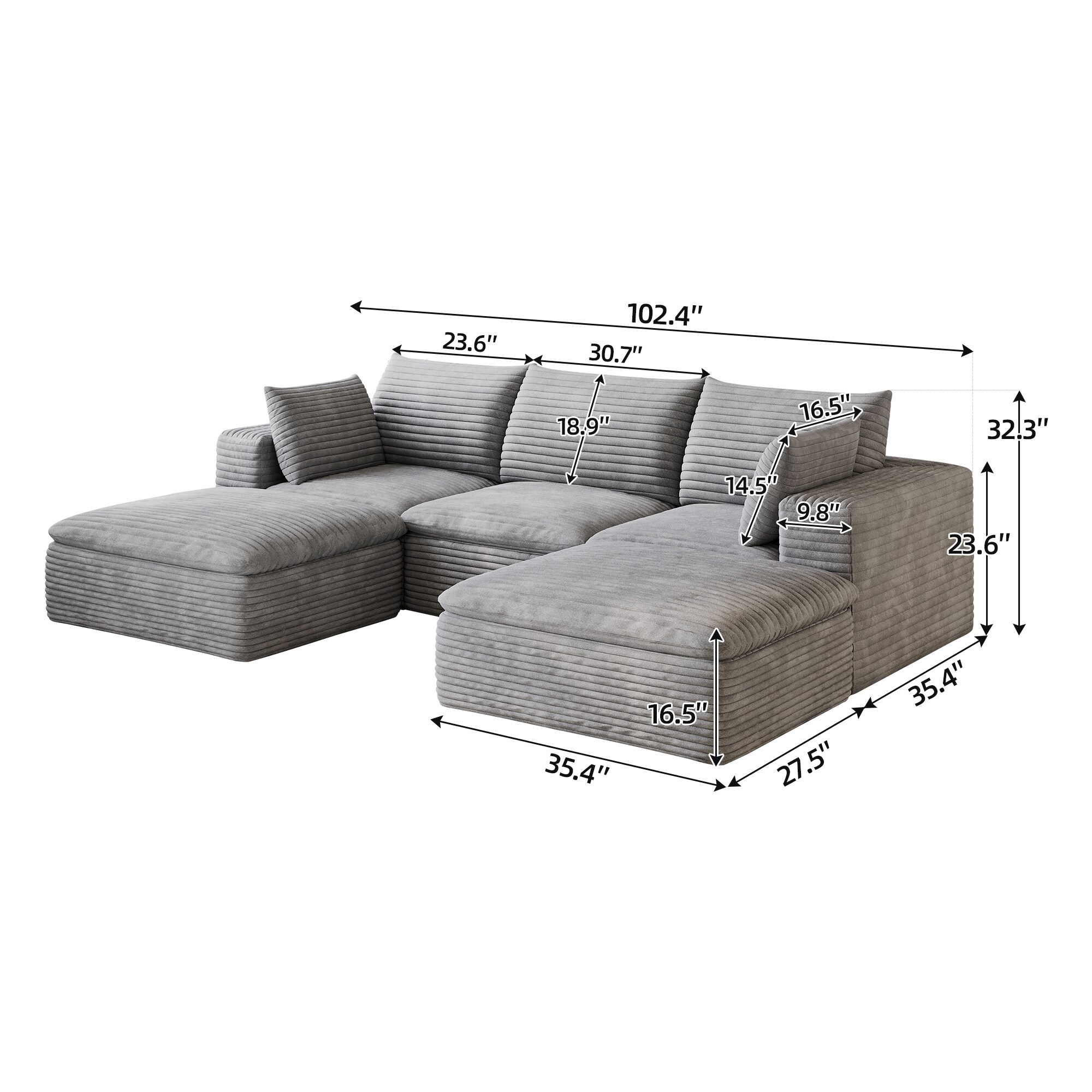 Vynxaria LS0515-W2824S00234 Sofas-Loveseats - View #7