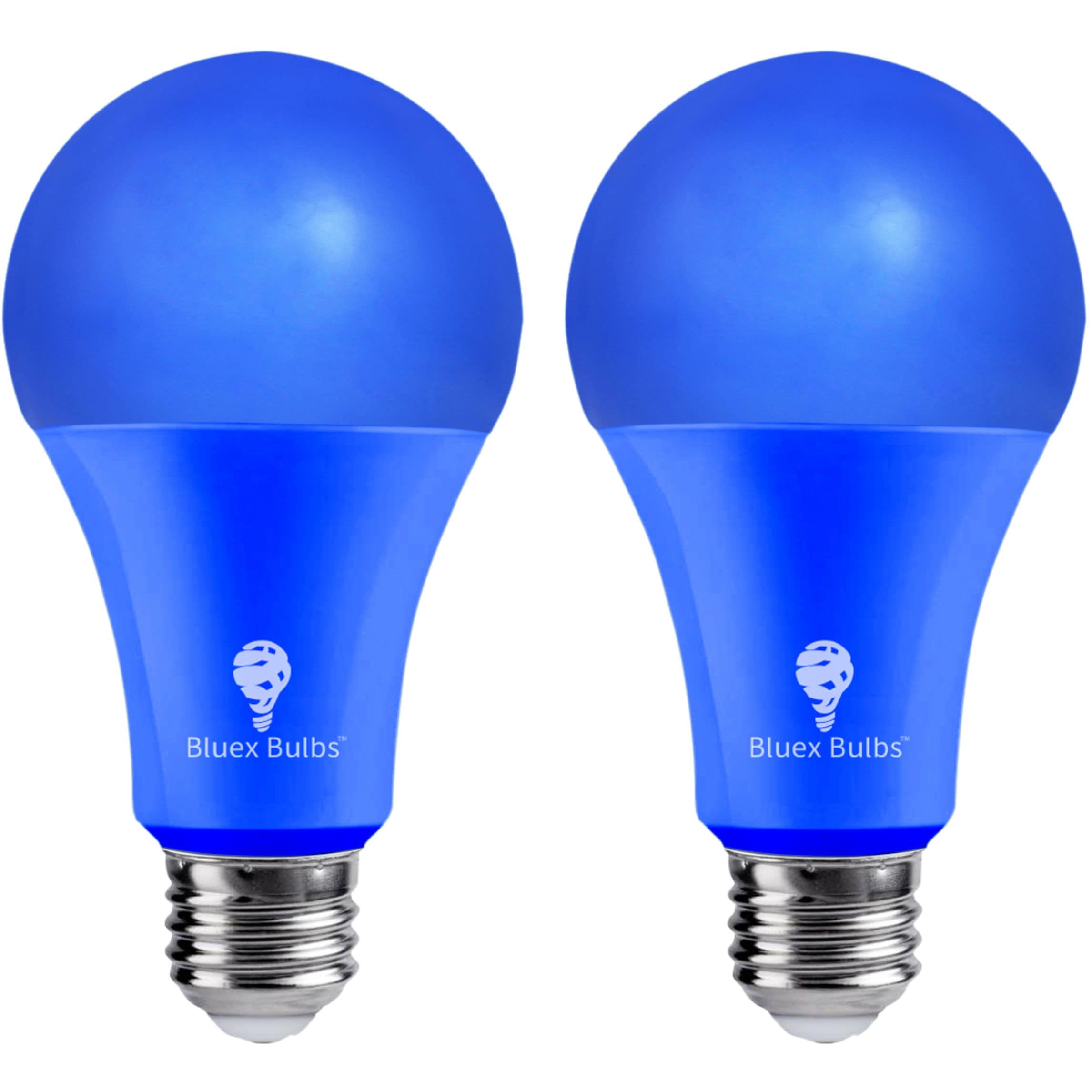 bluex bulbs 2 pack bluex led a19 light bulb