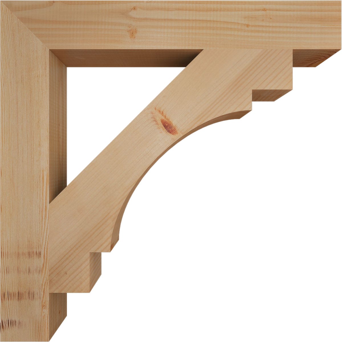 Ekena Millwork BKT04X28X28MRC05SDF Exterior-Brackets-Braces - View #3