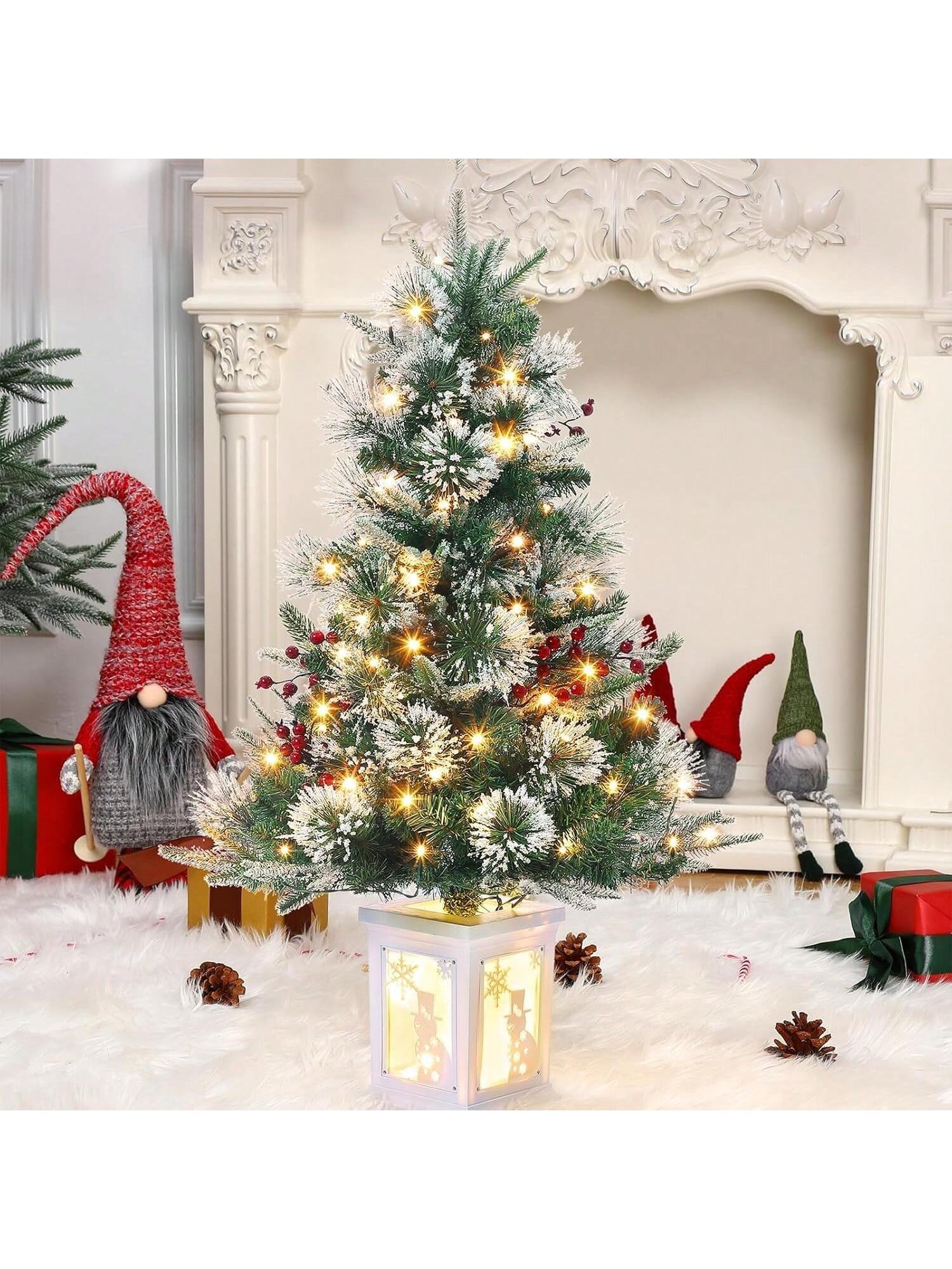 Qeetex BY-PHO-0WIHF0H9 Artificial-Christmas-Trees - View #2