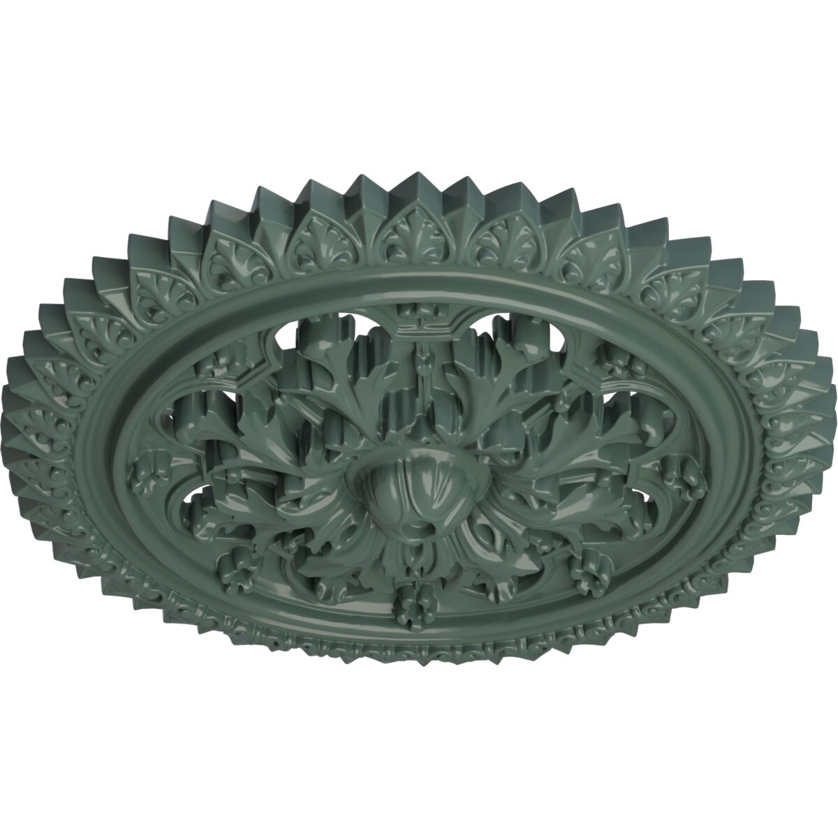 Ekena Millwork CM21YOCBF Ceiling-Medallions - View #2