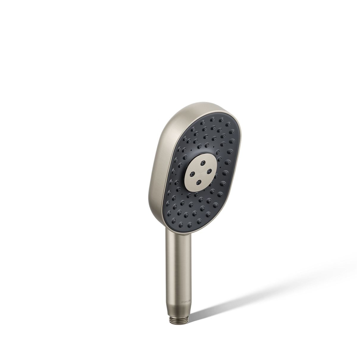 KOHLER 26284-BN Statement 3 -Spray Vibrant Brushed Nickel 3.63-in Handheld High Pressure Shower Head 2.5 GPM