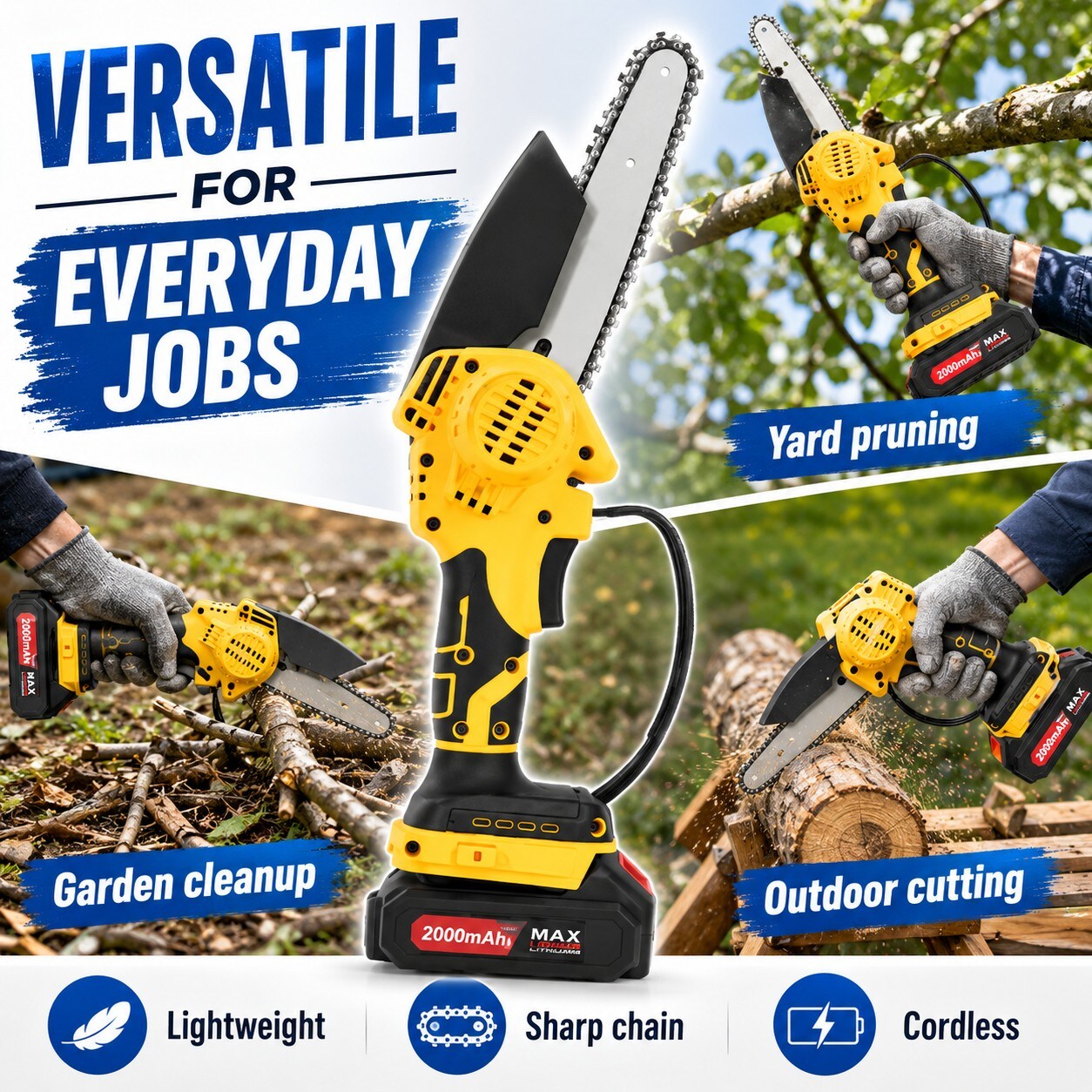 ToLife MCS6Y001 Cordless-Chainsaw - View #2