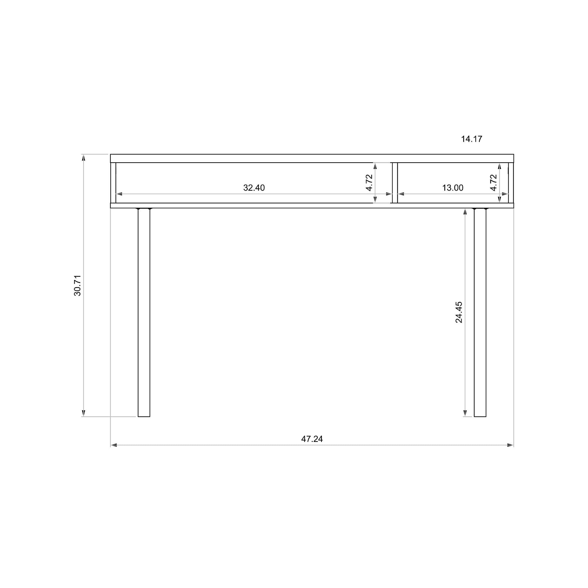 Manhattan Comfort 4LC3 Console-Sofa-Tables - View #3