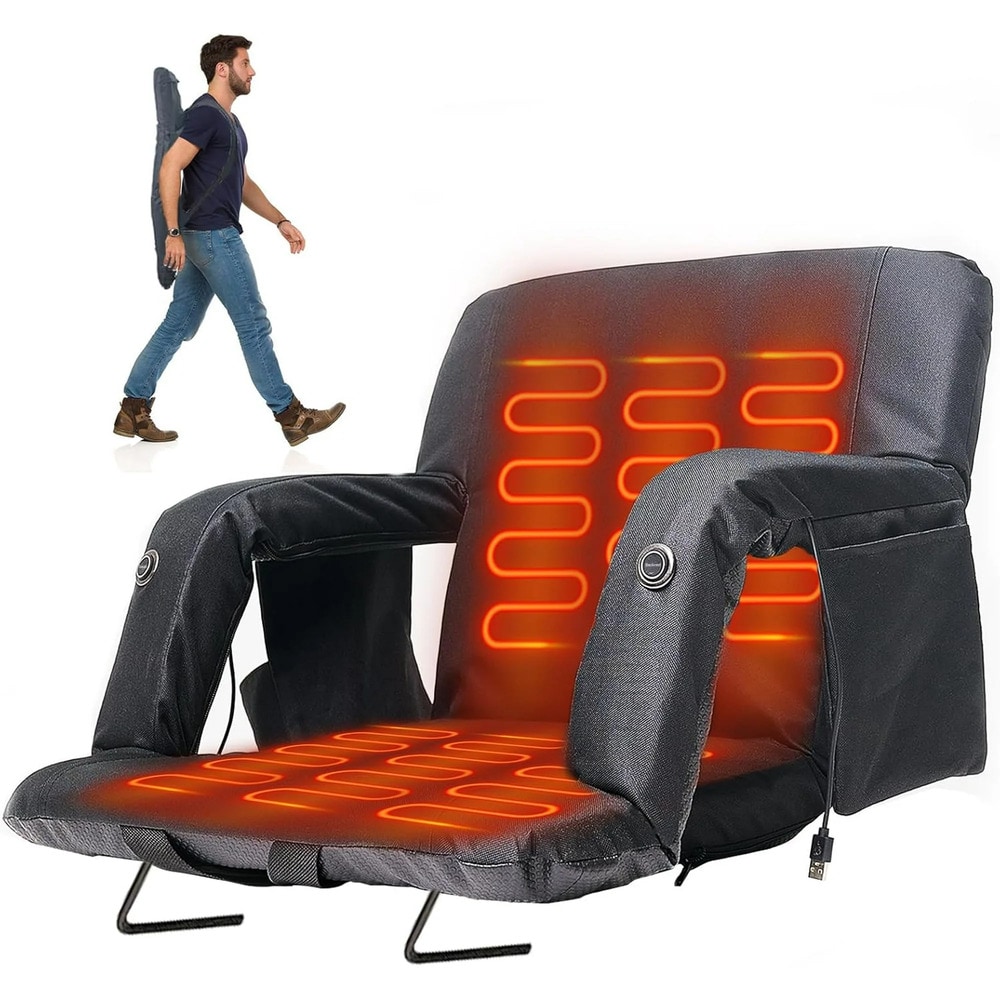 Esazn KTY-H-S-02-LYU 21 x 15.7 Polyester Bleacher seat