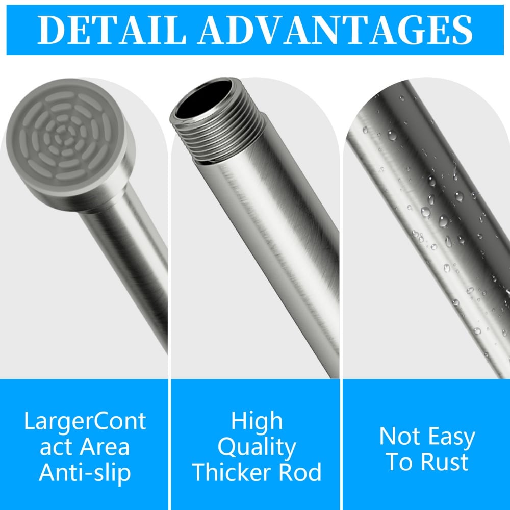 DYHOME SCR06-1-BN Shower-Rods - View #8