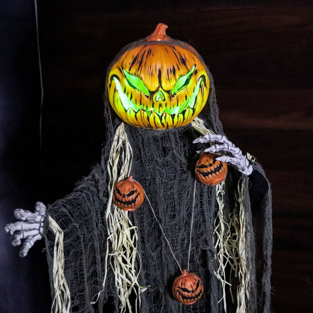  Halloween Building Brick Head Pumpkin Ghost Zombie