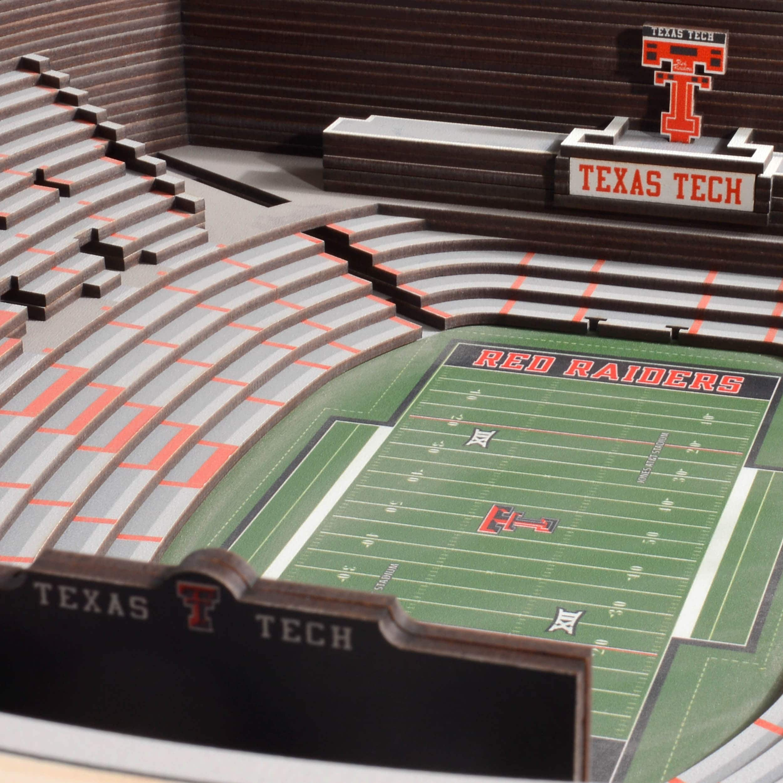 Texas Tech Red Raiders/Jones AT&T Stadium 3D Stadium Replica - the