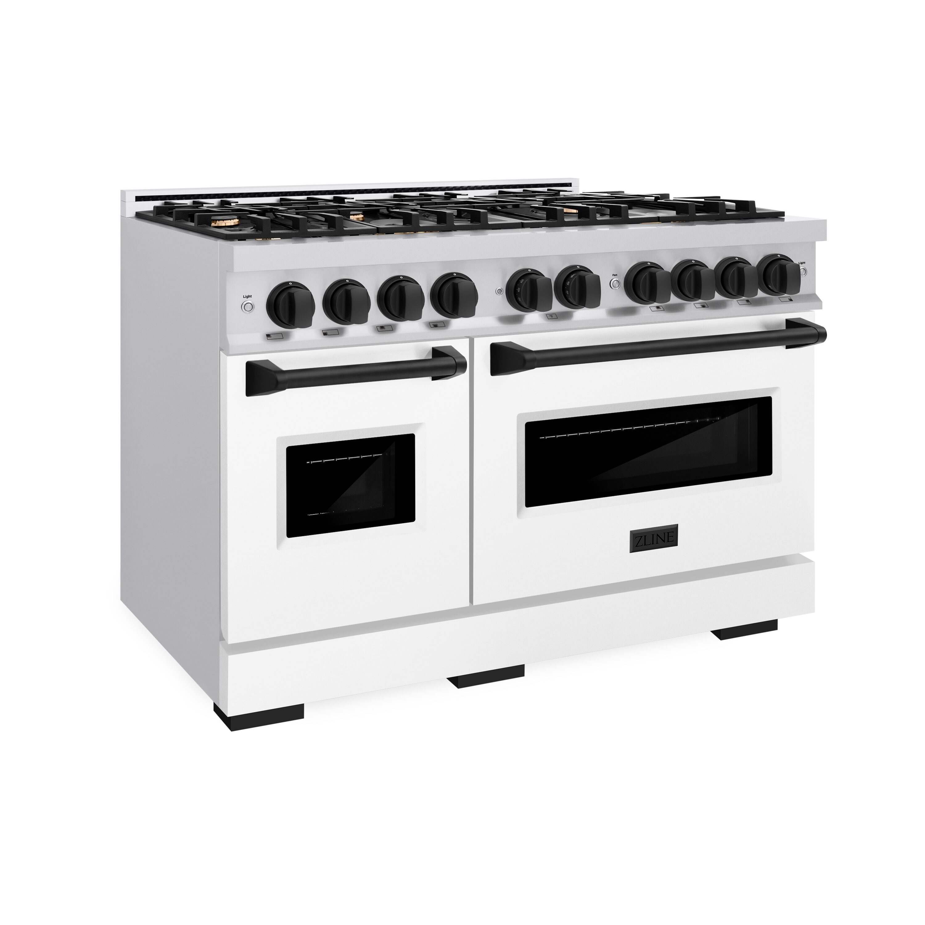ZLINE KITCHEN & BATH CDRZ-WM-48-MB Double-Dual-Fuel-Ranges - View #2