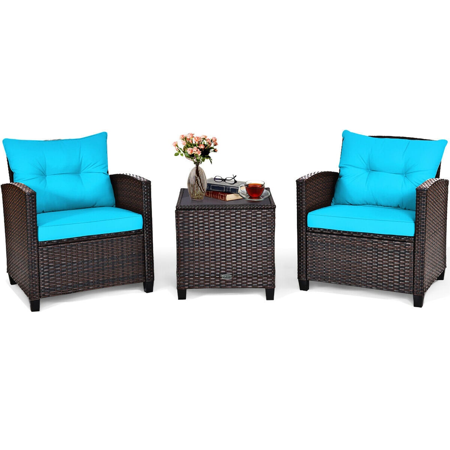 Forclover HYFC-8667TU Patio-Conversation-Sets - View #3