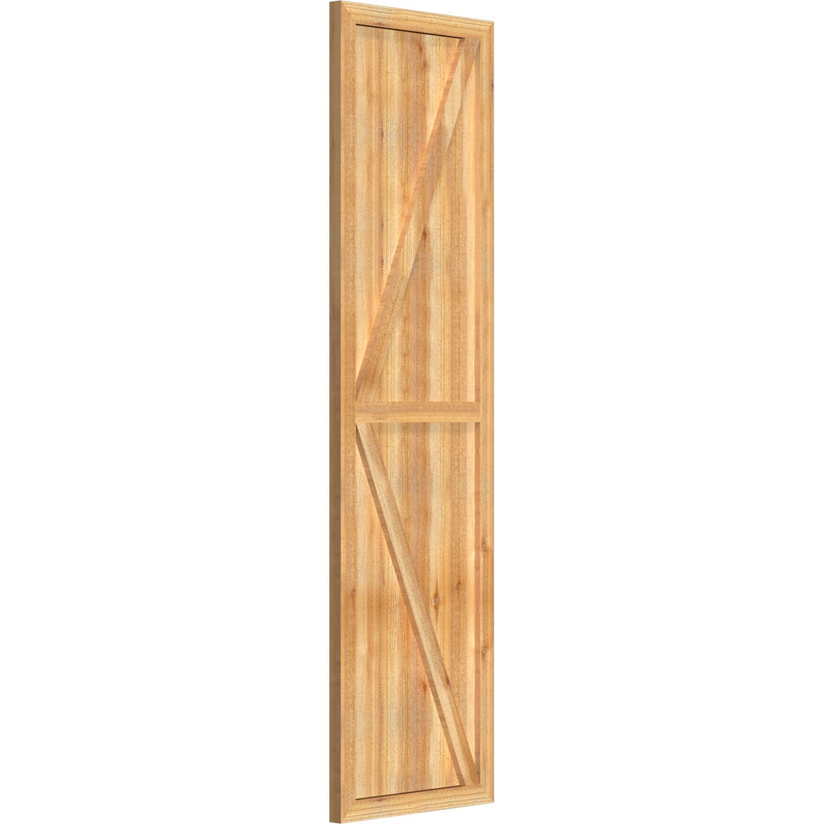 Ekena Millwork RBF06Z21X077RWR Exterior-Shutters - View #2