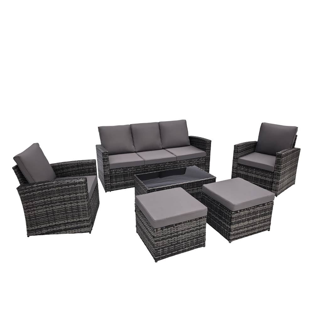 Coolbibila MRIX-PATIO-GRAY Patio-Conversation-Sets - View #7