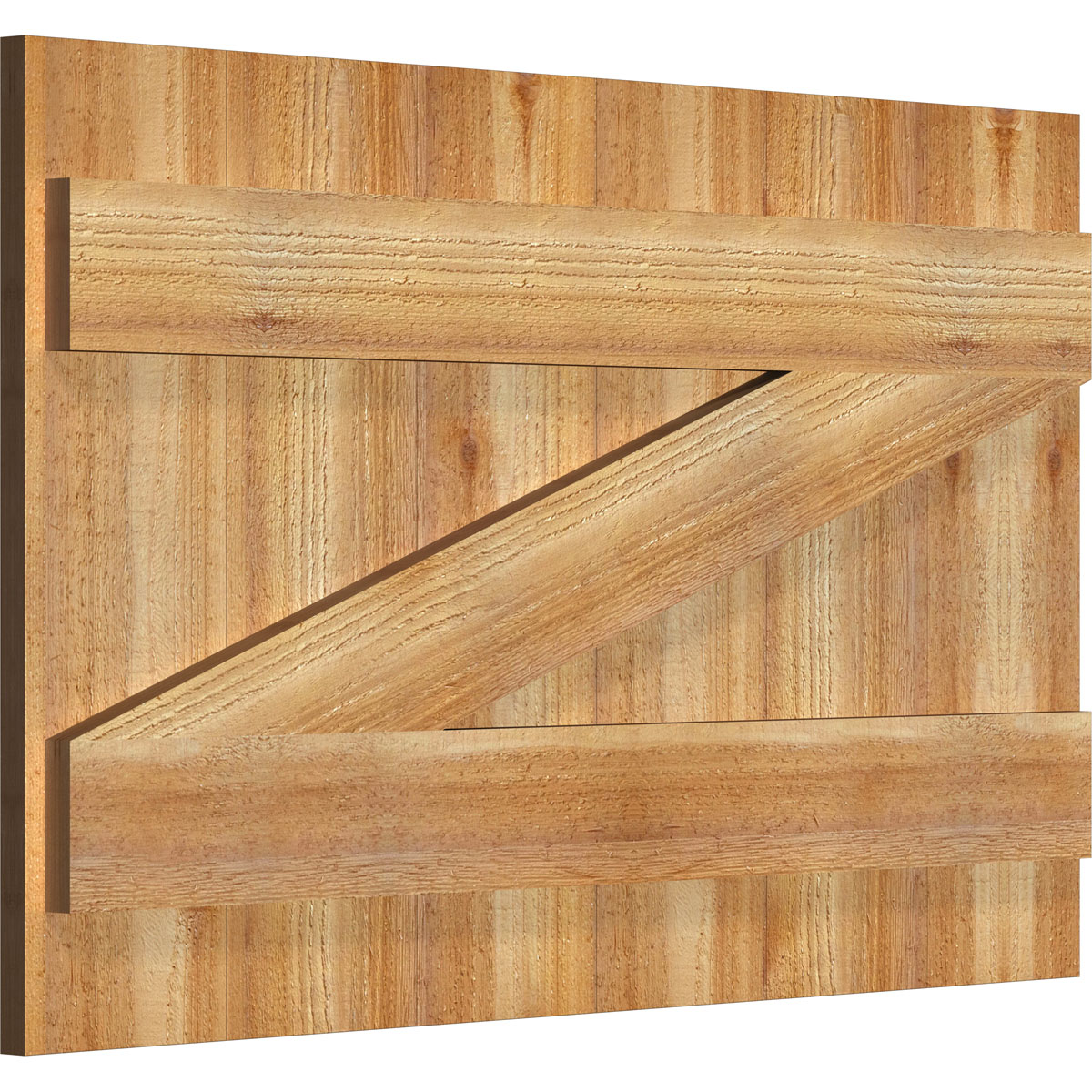 Ekena Millwork RBJ06Z32X020RWR Exterior-Shutters - View #2