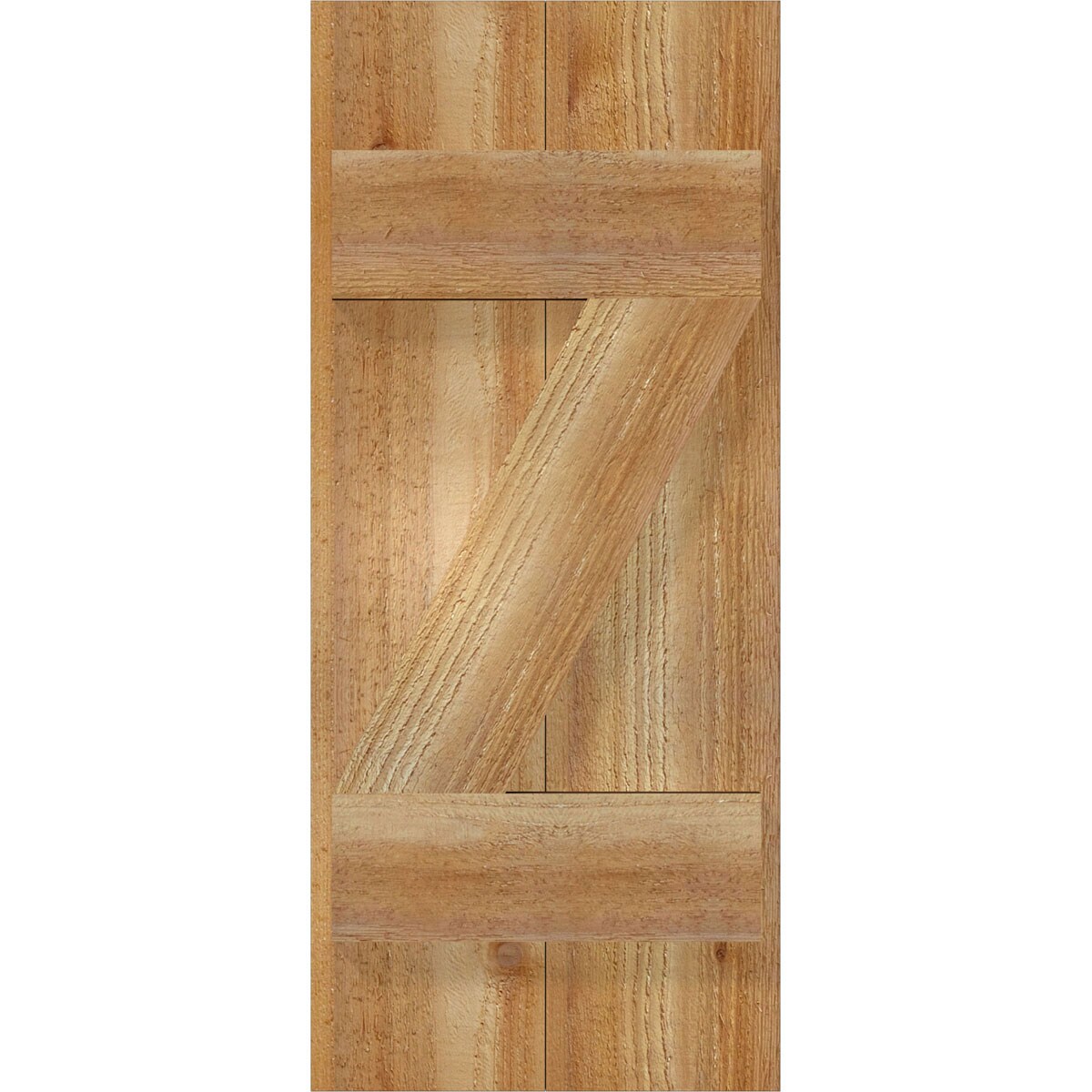 Ekena Millwork RBJ06Z11X025RWR Exterior-Shutters - View #5