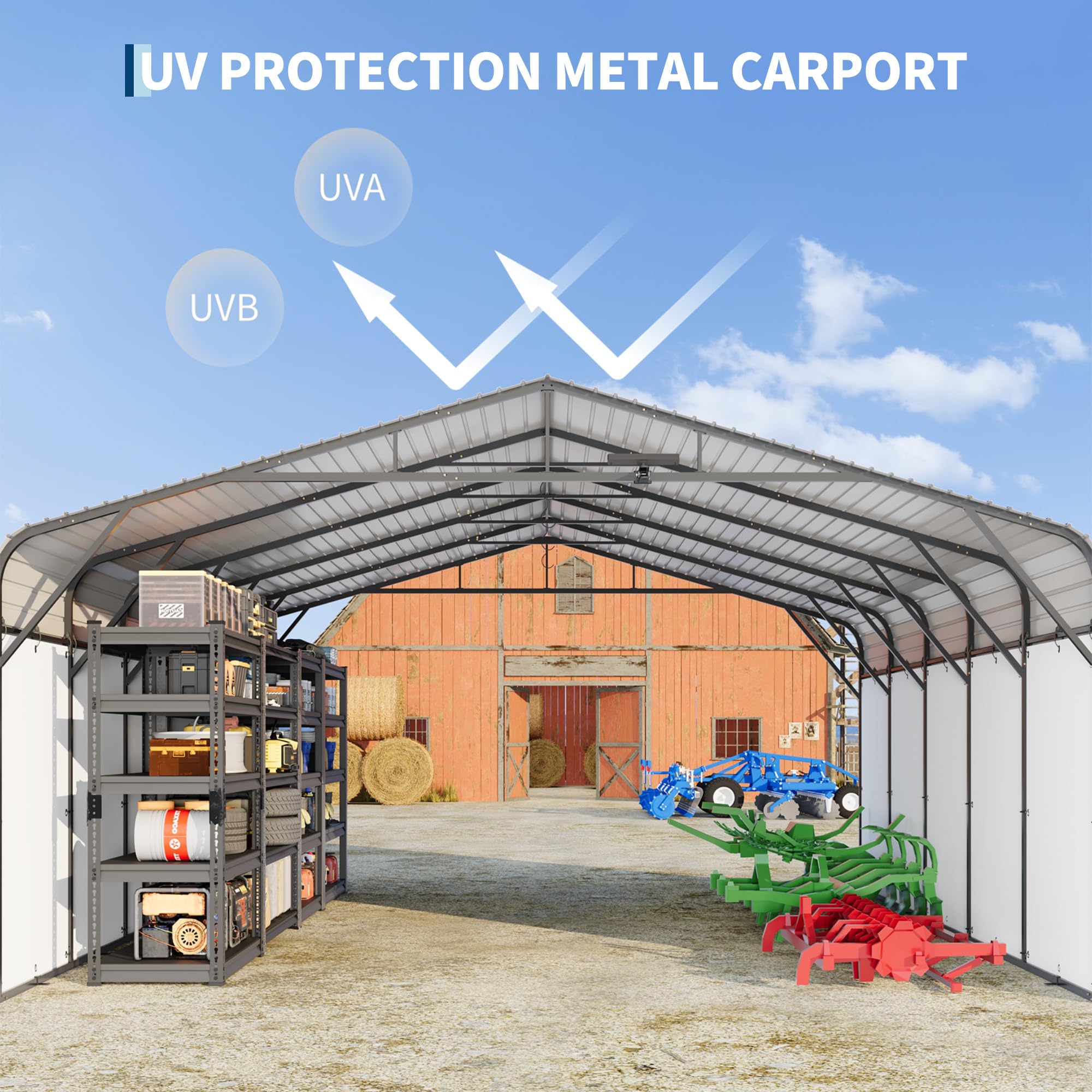 GarveeLife CLJ-F6Q7JW955SIA4V Carport-Covers - View #7