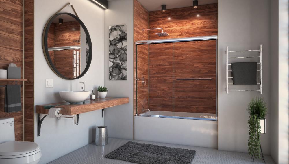 Arizona Shower Door ET17257CHCLL Bathtub-Doors - View #2