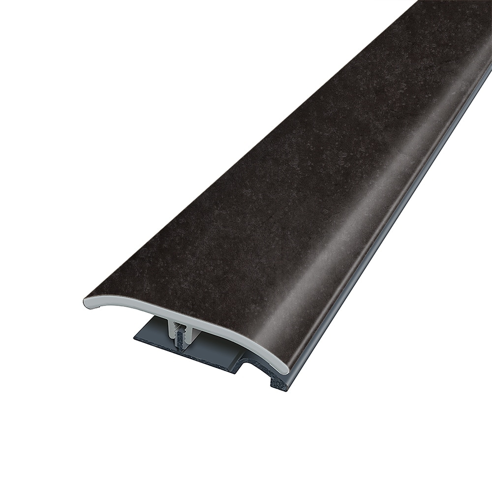 Project Source V4N1S-06852 Onyx Prefinished 0.23-in T x 2-in W x 78.7-in L Vinyl Multi-purpose Floor Moulding