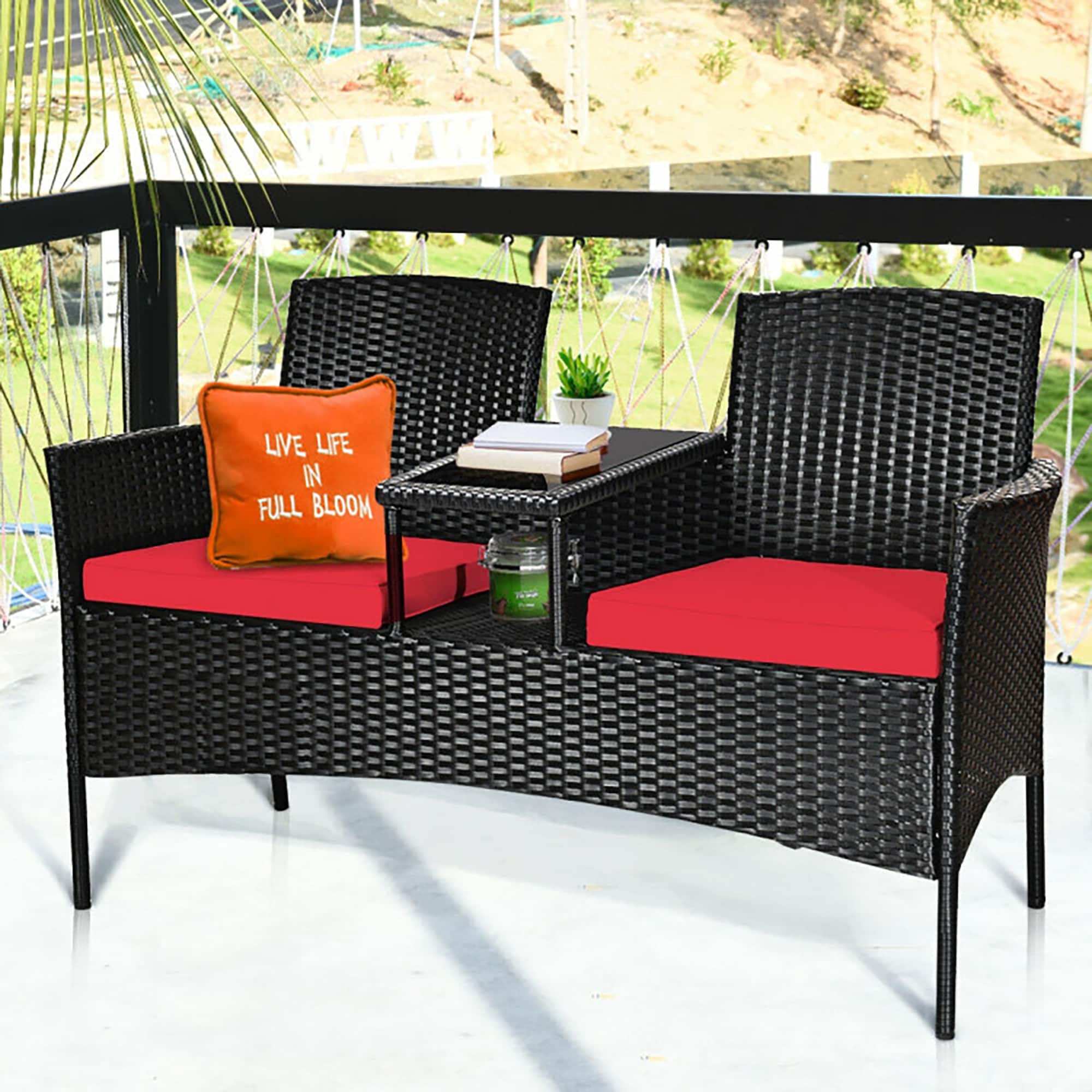 CASAINC CEW-CYHZ012-RD-DB05 Patio-Chairs - View #2