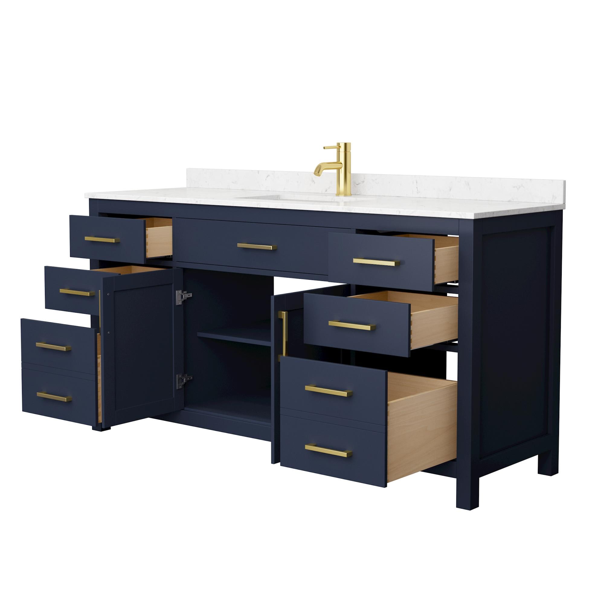 Wyndham Collection WCG242466SBLCCUNSMXX Bath-Vanity-Combo - View #3